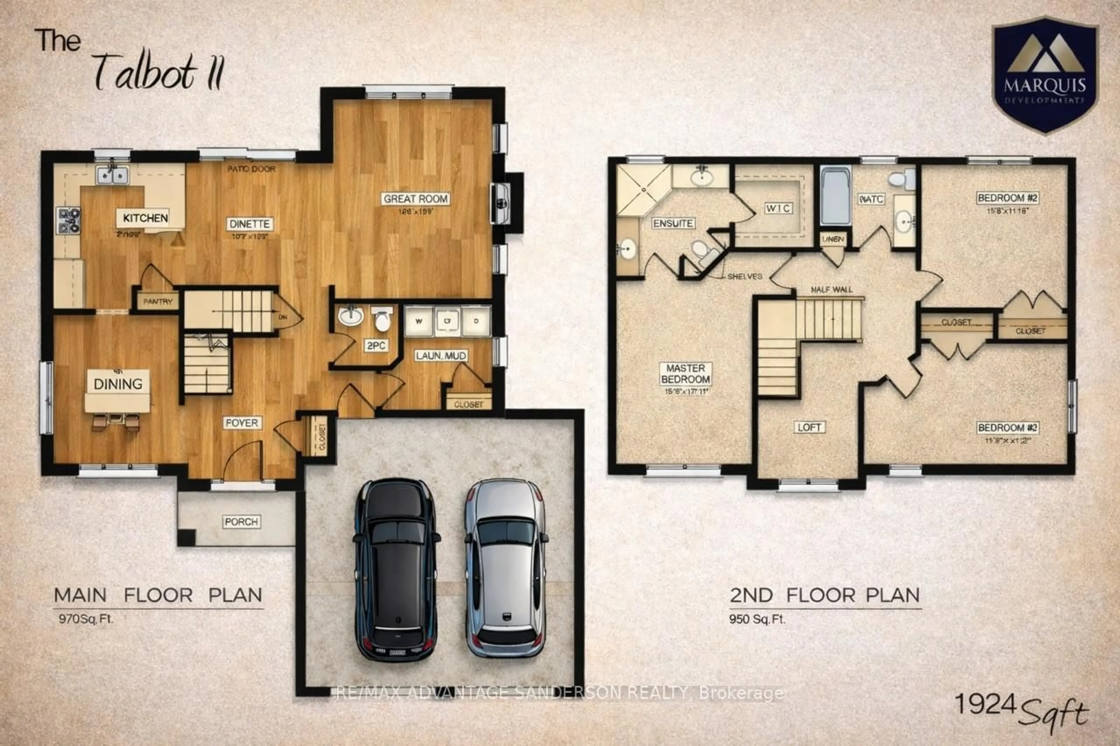 Floor plan for 9 Timberwalk Clse, Middlesex Centre Ontario N0M 2A0