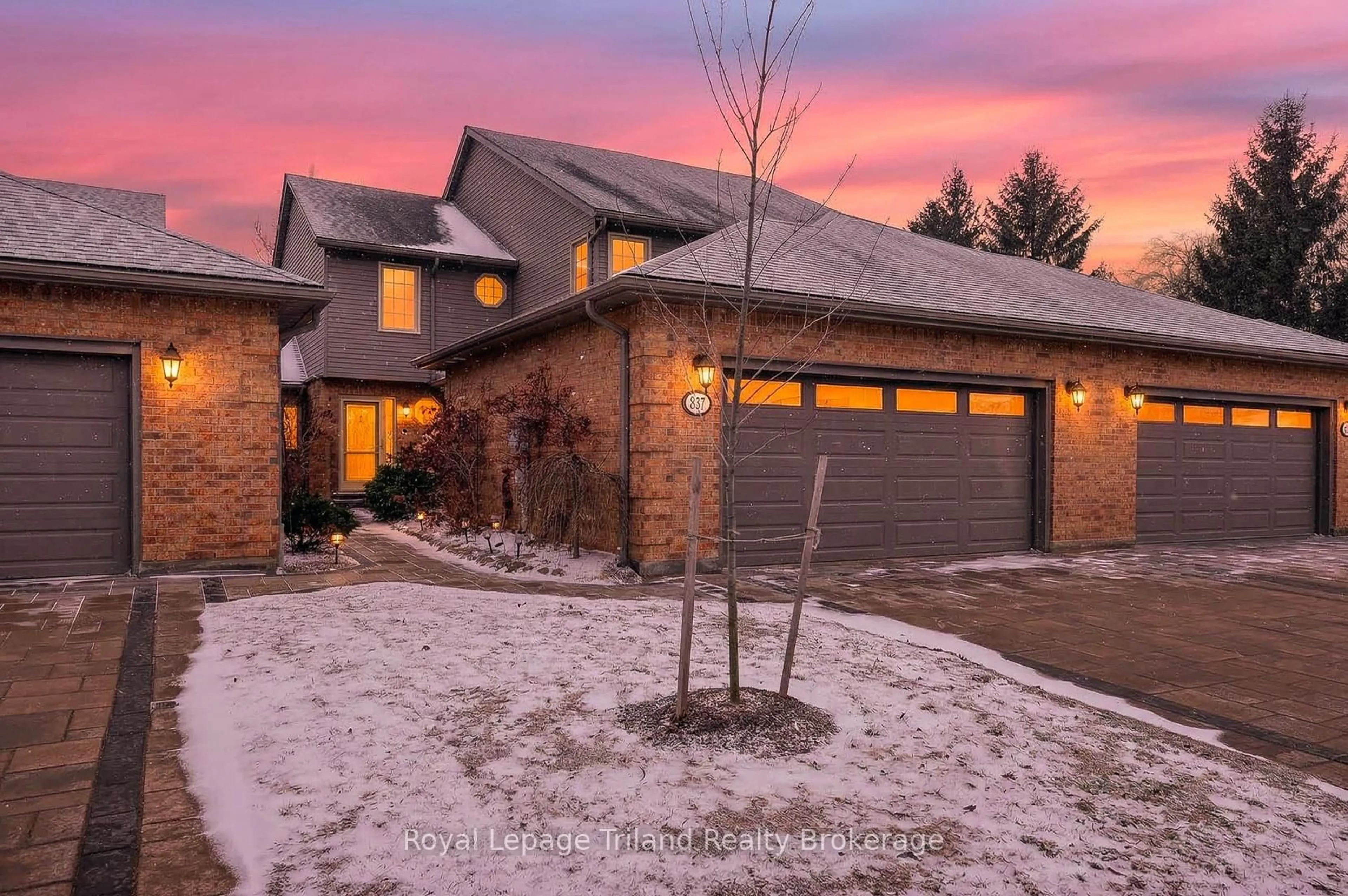 Home with brick exterior material, street for 637 Lansdowne Ave #12, Woodstock Ontario N4T 1K2