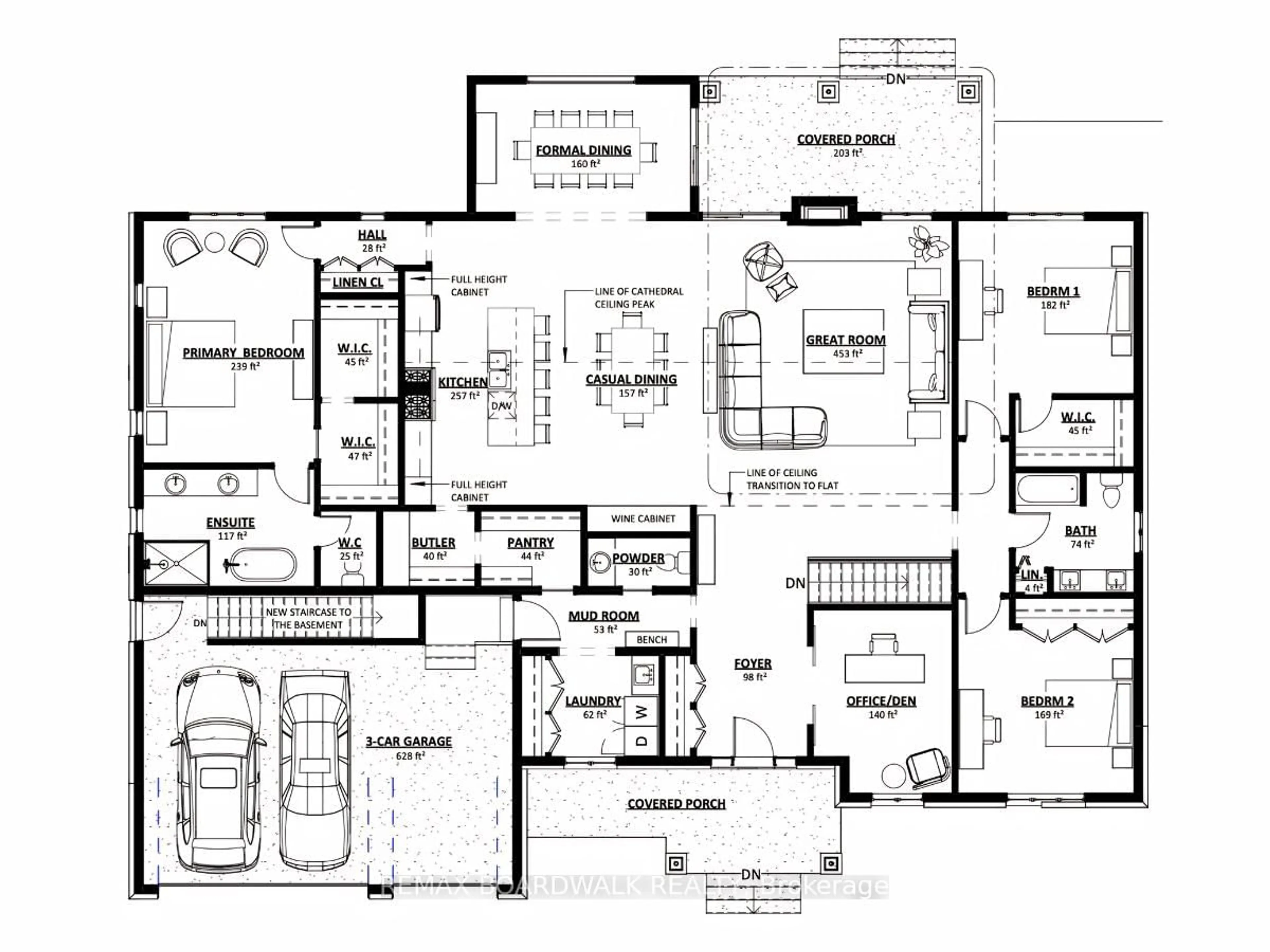 Floor plan for 249 Cabrelle Pl, Ottawa Ontario K4M 0A9
