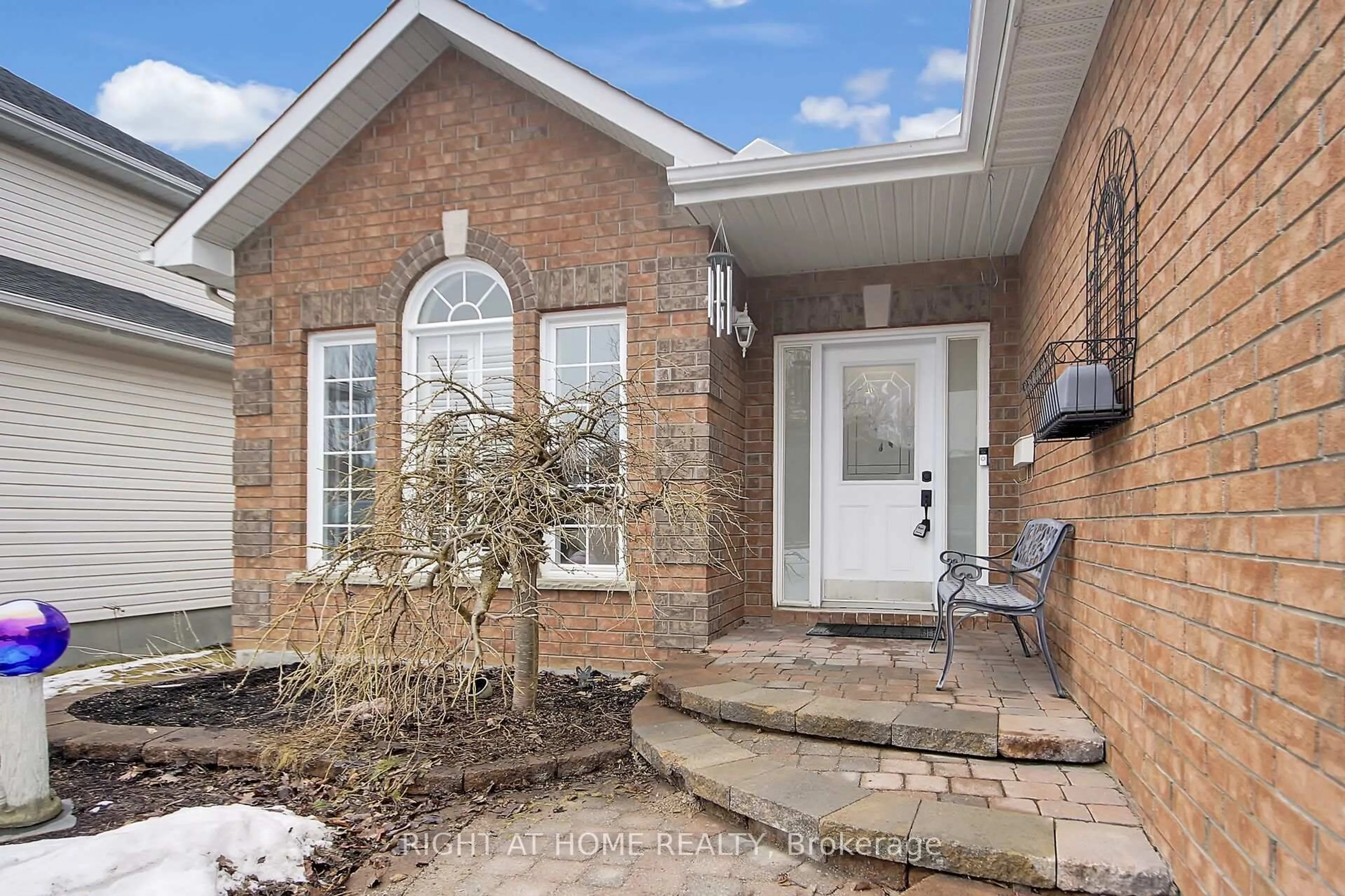 Home with brick exterior material, street for 19 Cinnabar Way, Ottawa Ontario K2S 1Y6