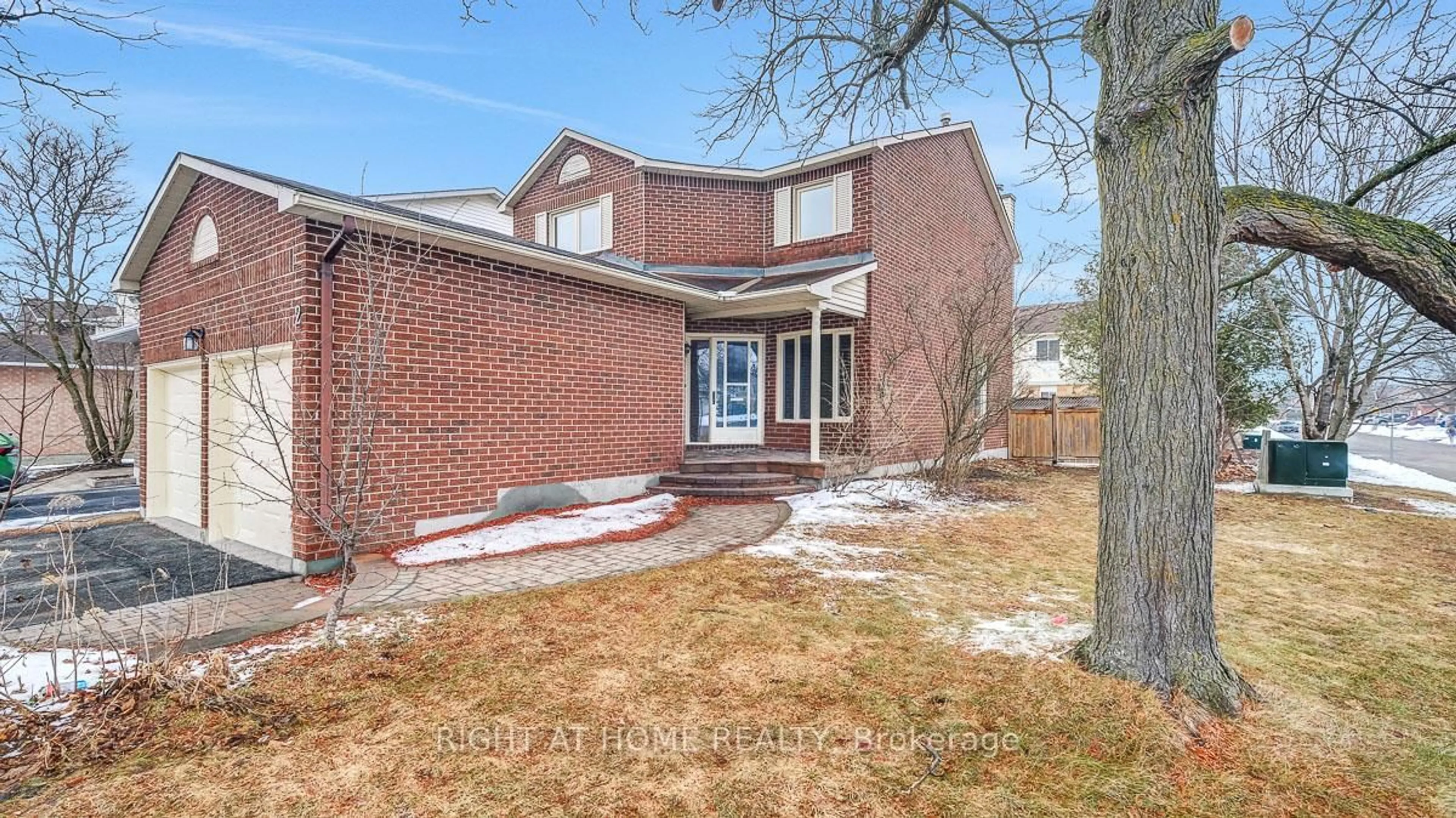 Home with brick exterior material, street for 2 Chickasaw Cres, Kanata Ontario K2M 1M3