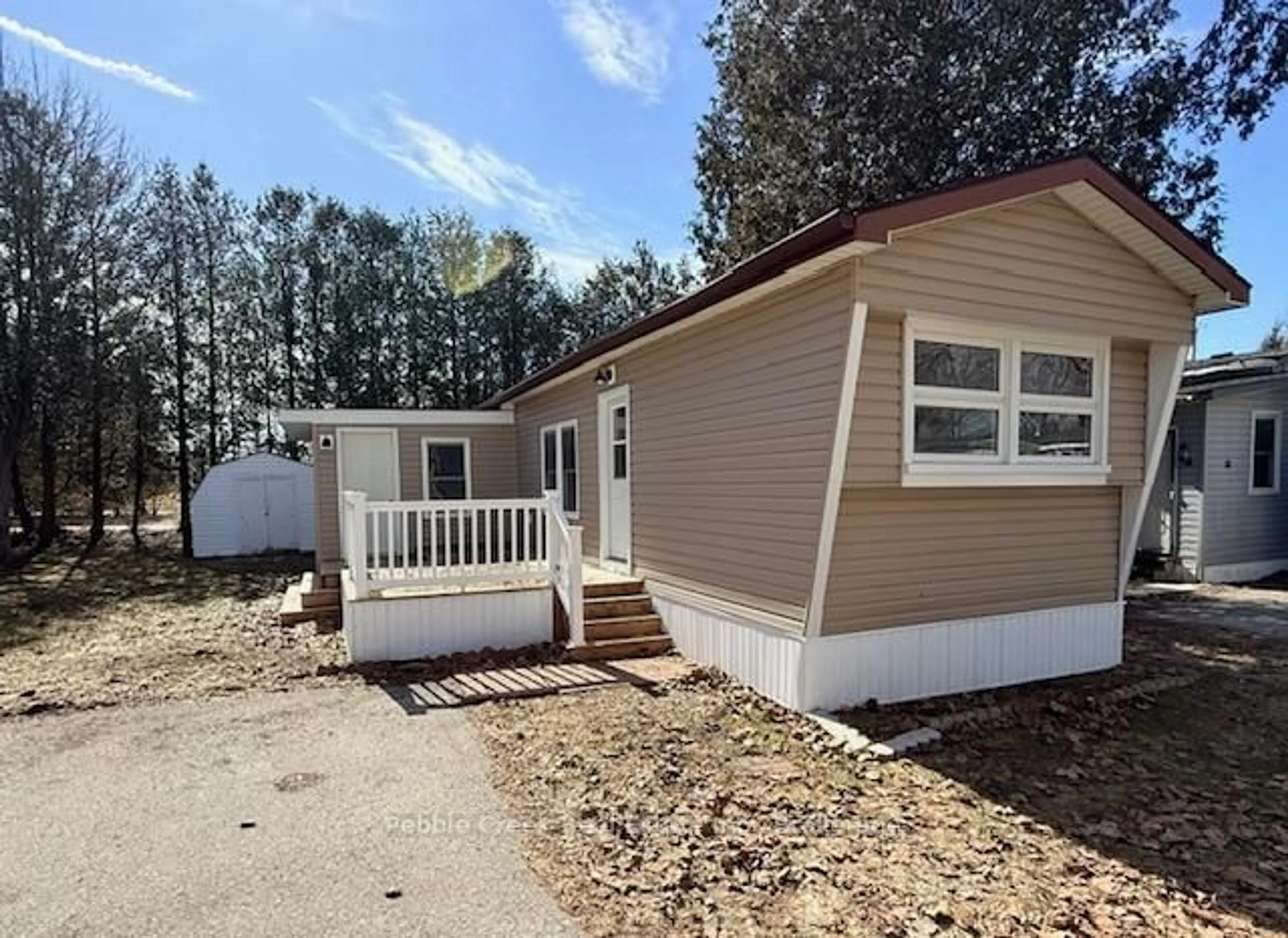 Home with vinyl exterior material, street for 16 Bloomsbury Dr, Ashfield-Colborne-Wawanosh Ontario N7A 3Y3