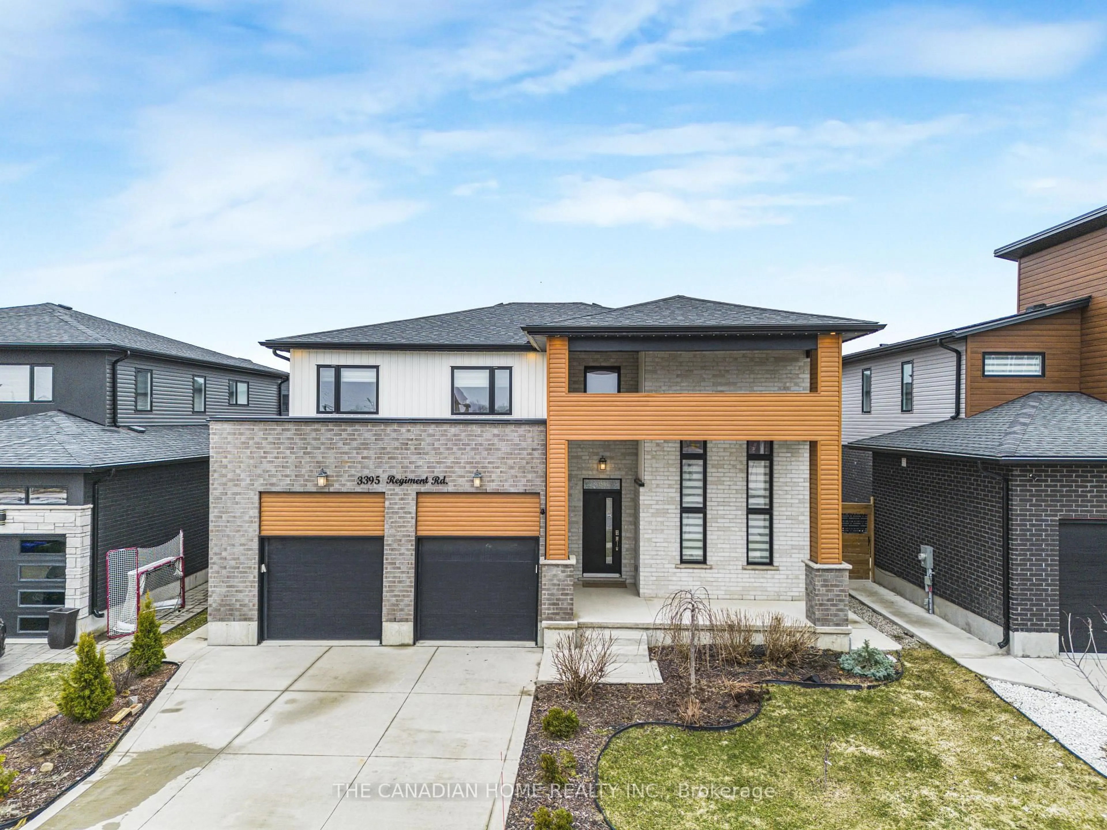Home with brick exterior material, street for 3395 Regiment Rd, London South Ontario N6P 0H2