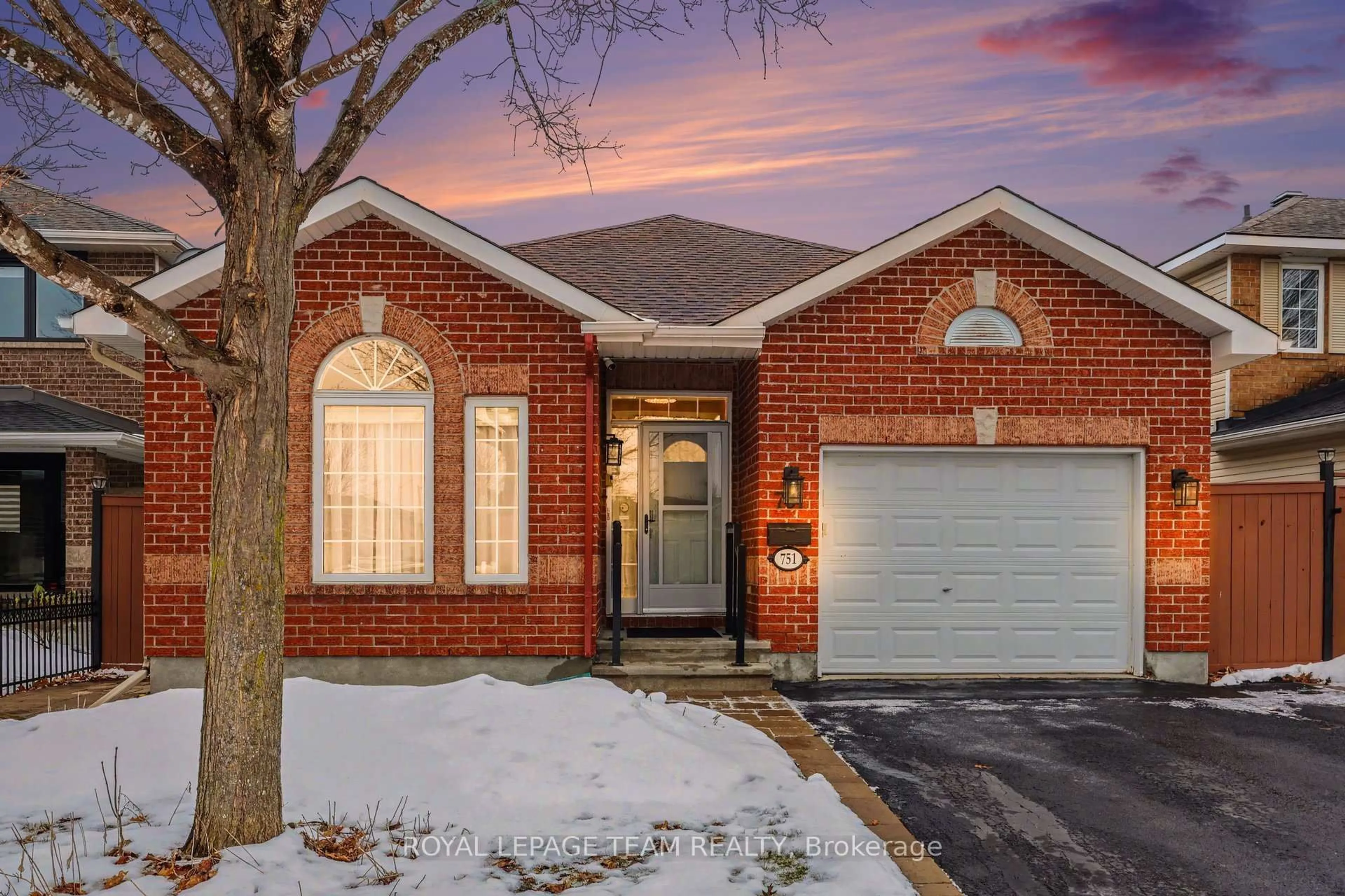 Home with brick exterior material, street for 751 Vermillion Dr, Ottawa Ontario K1V 1V8
