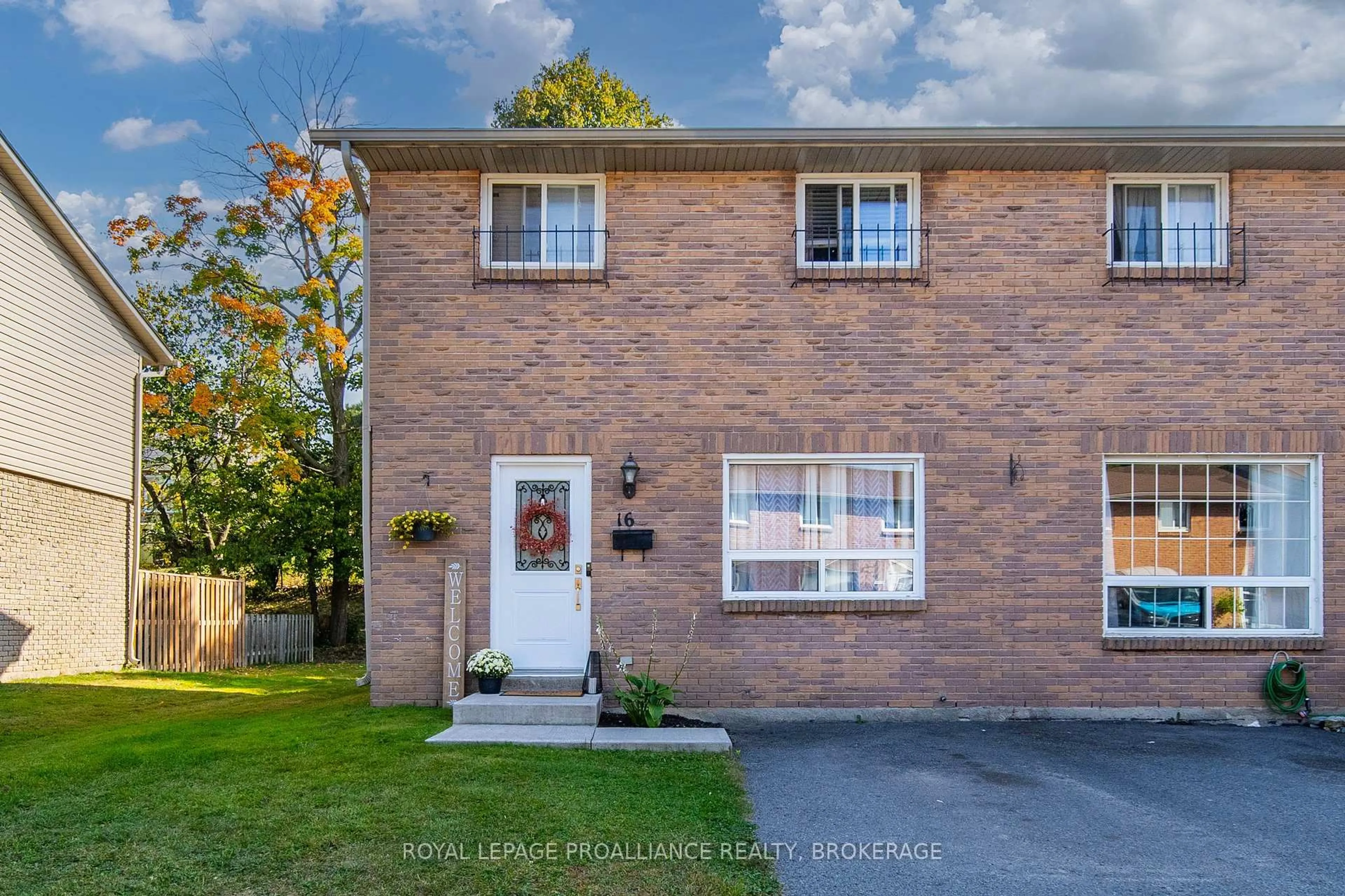 Home with brick exterior material, street for 16 Rosemund Cres, Kingston Ontario K7M 6Z3