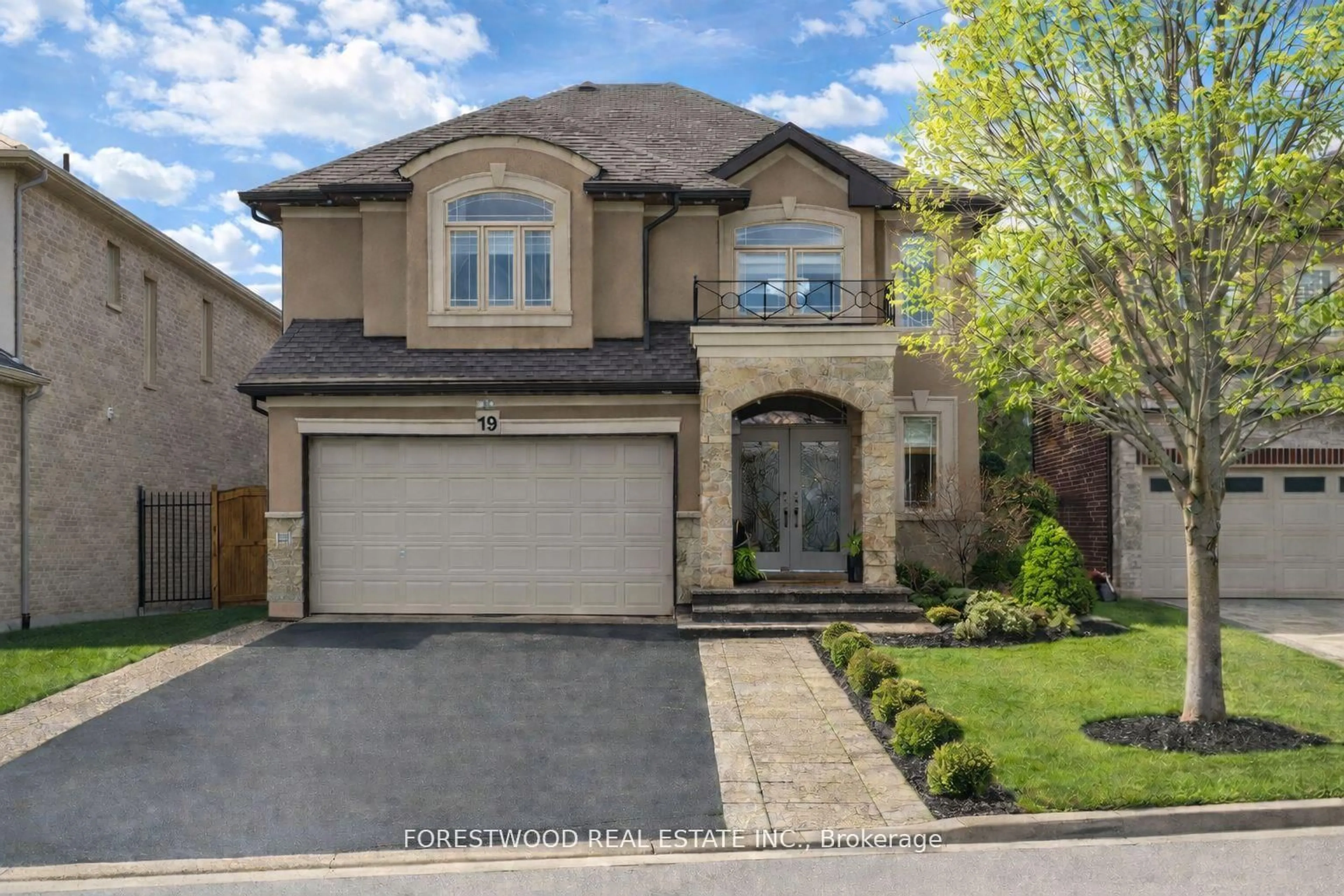 Home with brick exterior material, street for 19 Michelangelo Lane, Hamilton Ontario L9B 0C4