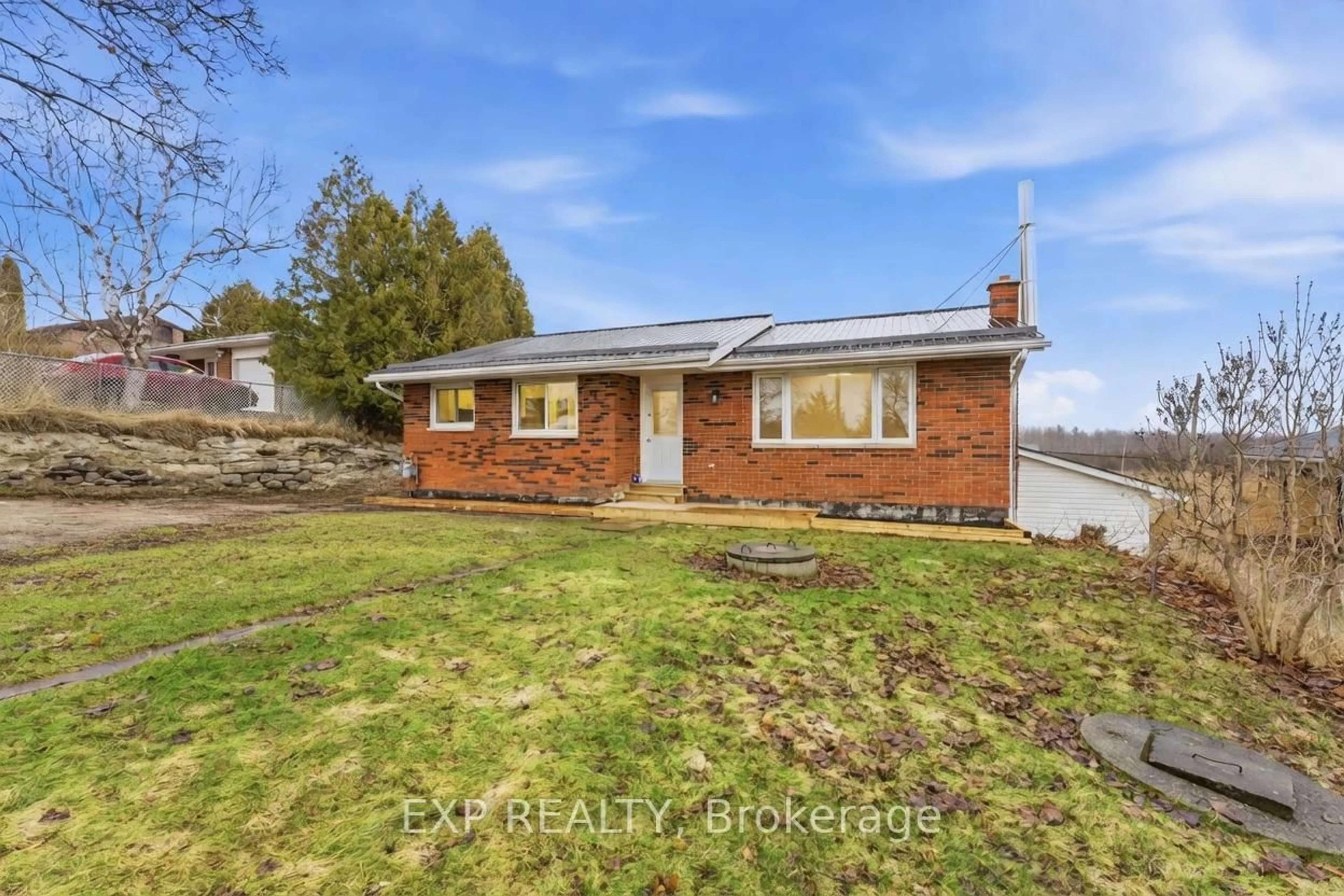 A pic from outside/outdoor area/front of a property/back of a property/a pic from drone, water/lake/river/ocean view for 696 Whites Rd, Trenton Ontario K8V 5P8