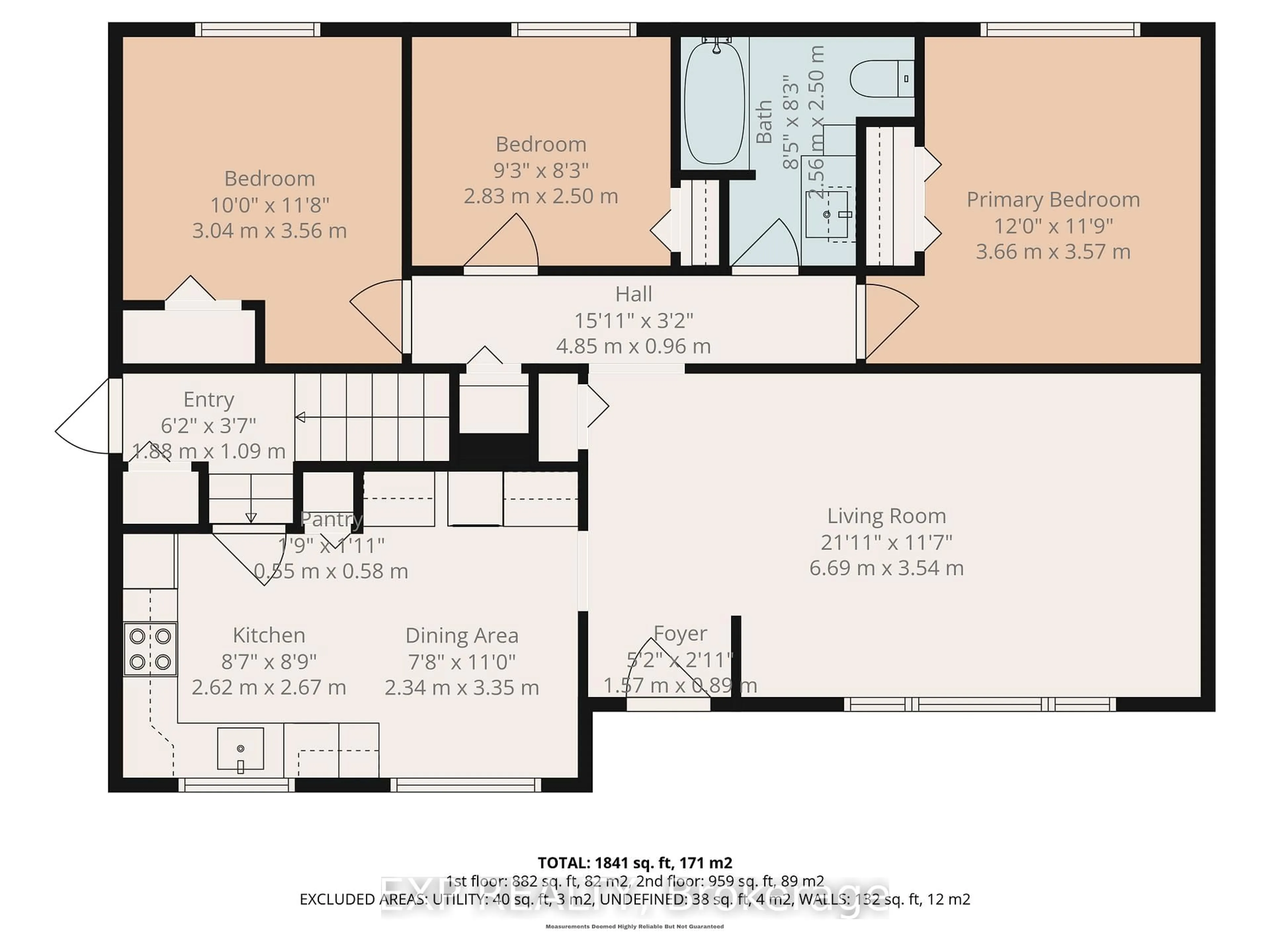 Floor plan for 696 Whites Rd, Trenton Ontario K8V 5P8