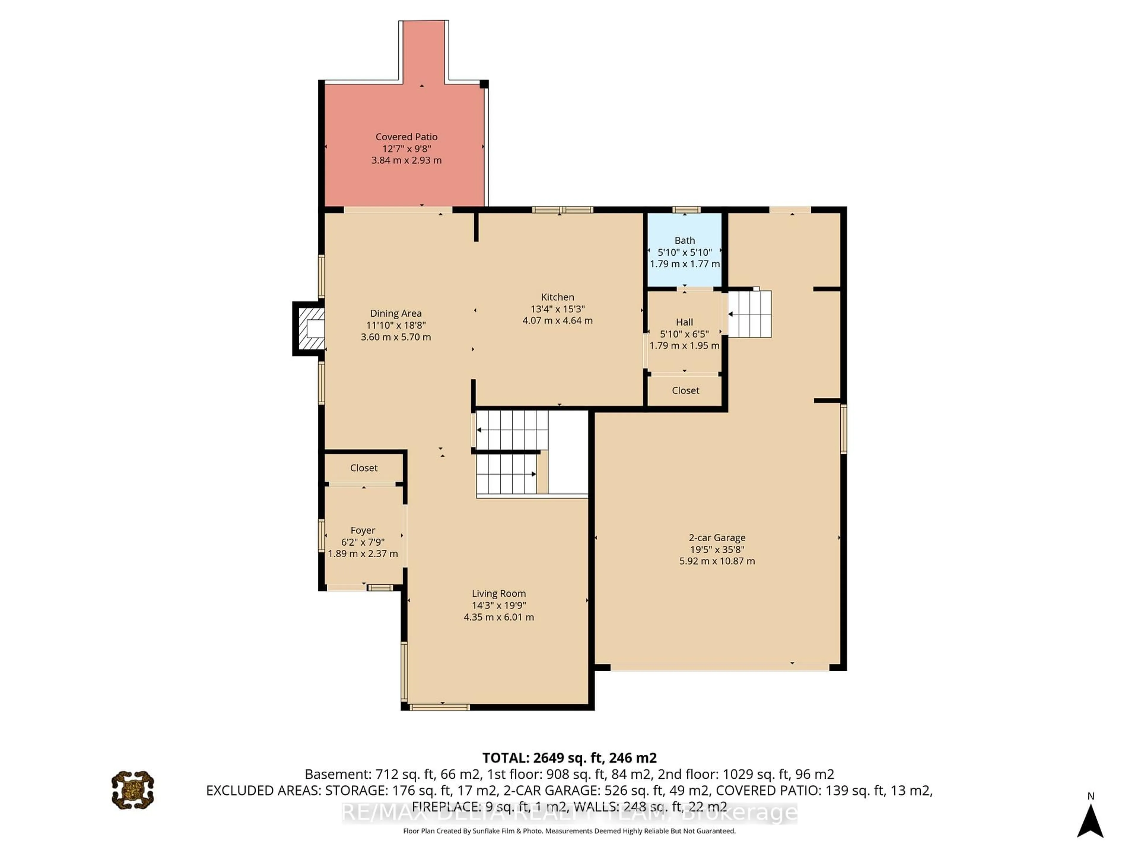 Floor plan for 548 Emerald St, Clarence-Rockland Ontario K4K 0C1