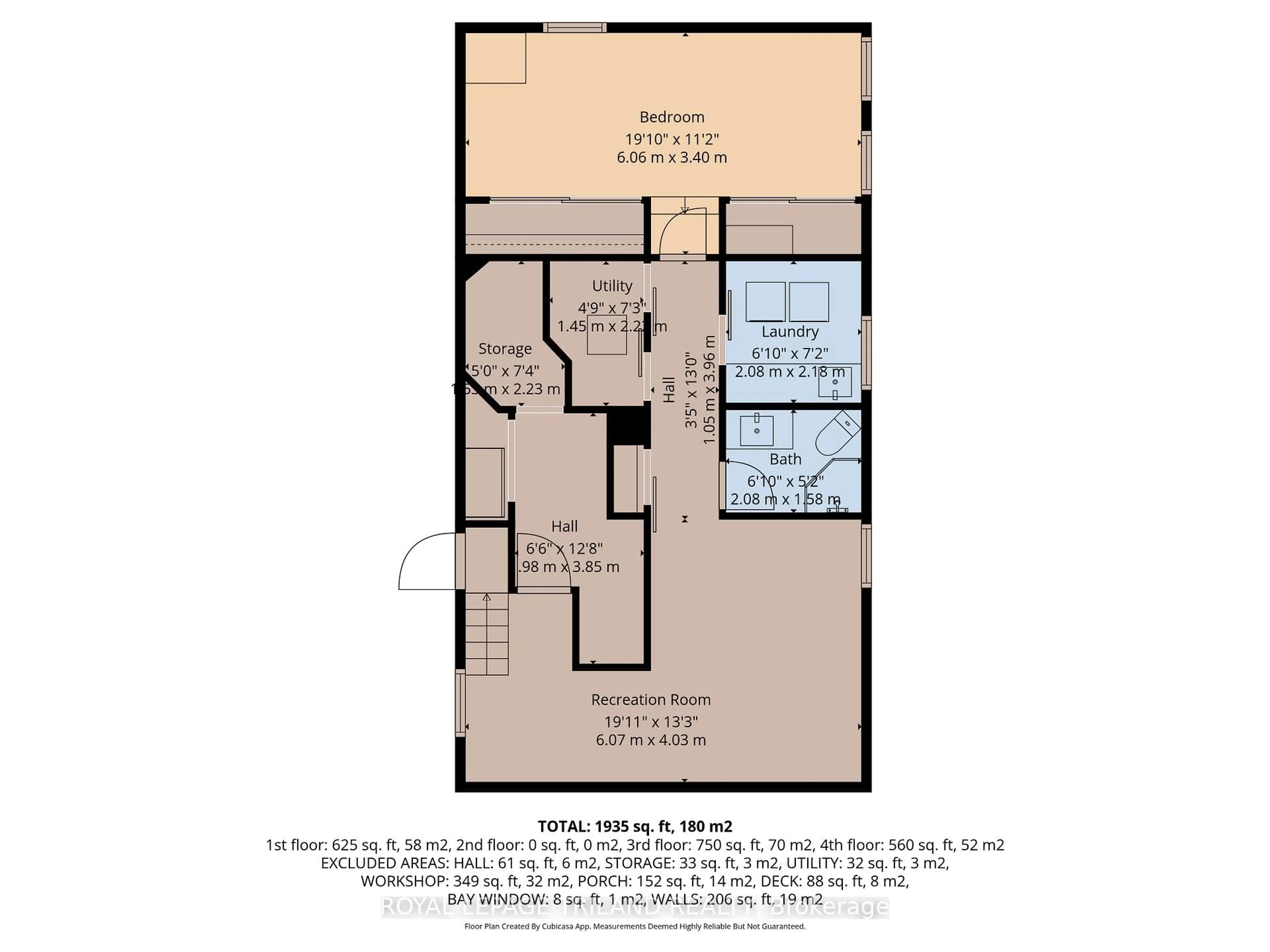 Floor plan for 430 Mckenzie Ave, London South Ontario N6C 1V4