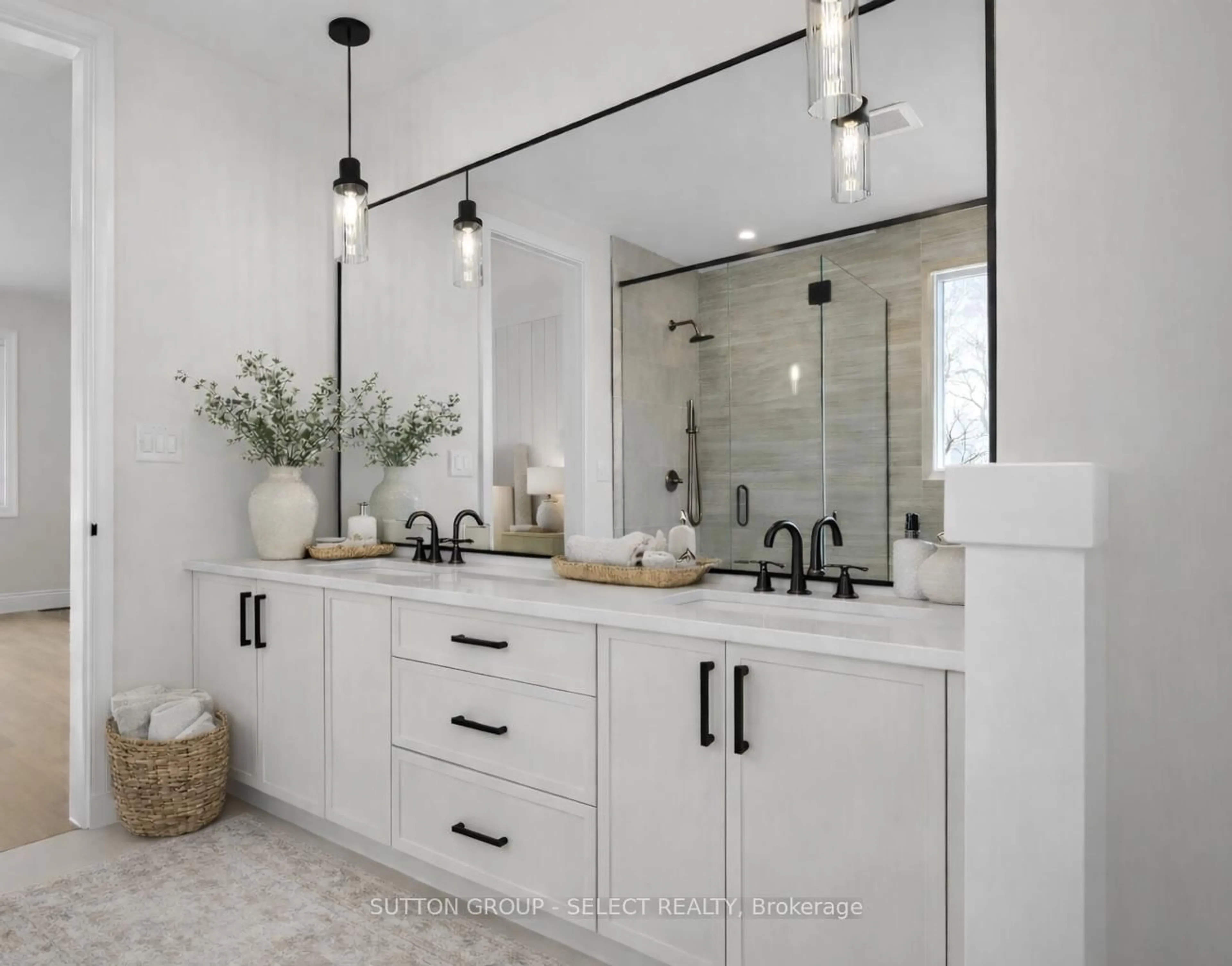 Contemporary bathroom, ceramic/tile floor for 4383 Green Bend Rd, London South Ontario N6P 0K9