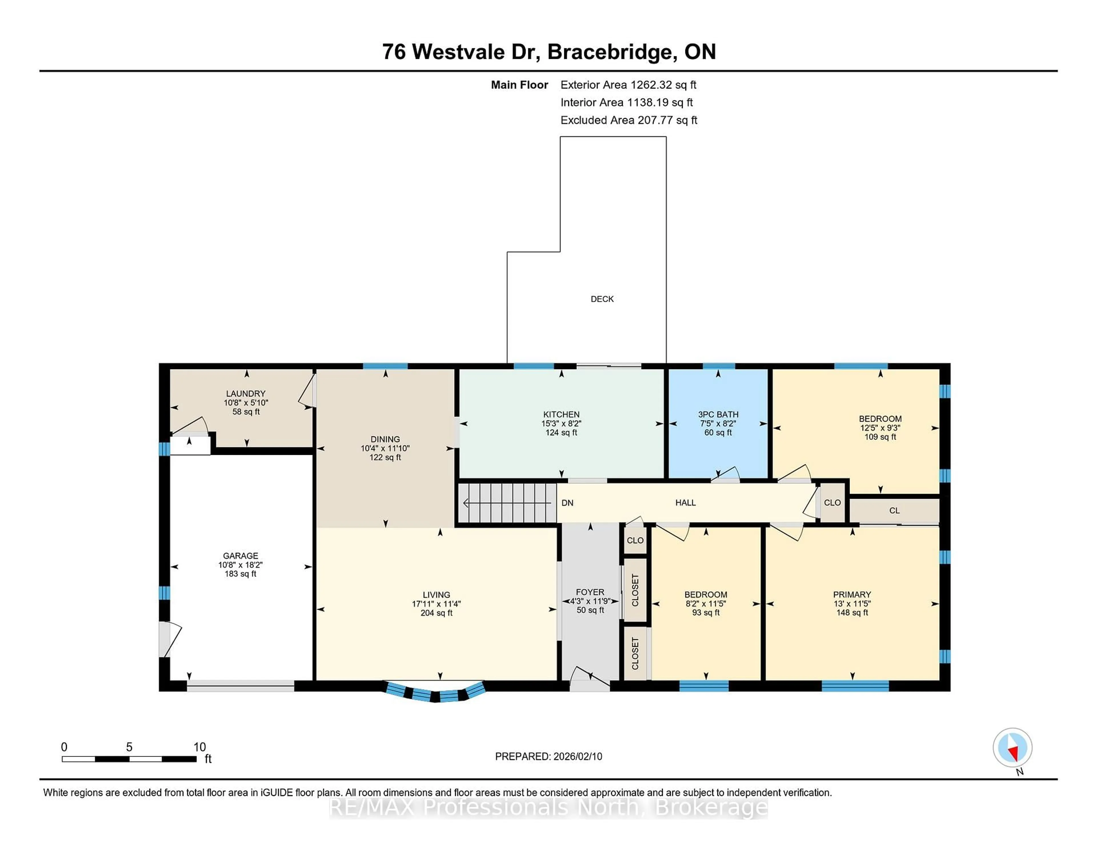 Floor plan for 76 Westvale Dr, Bracebridge Ontario P1L 1B3
