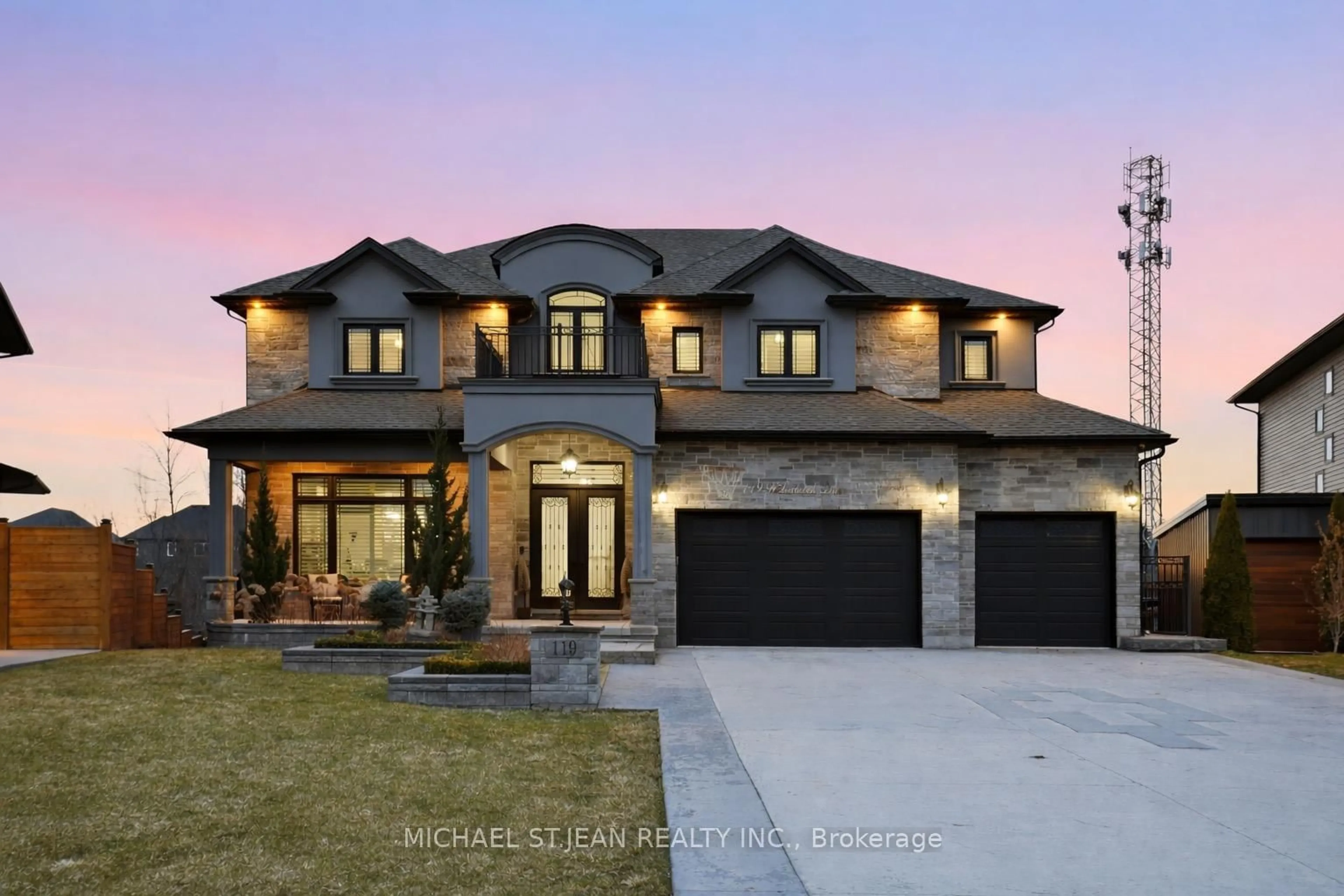 Home with brick exterior material, street for 119 Willowbrook Dr, Welland Ontario L3C 0G2