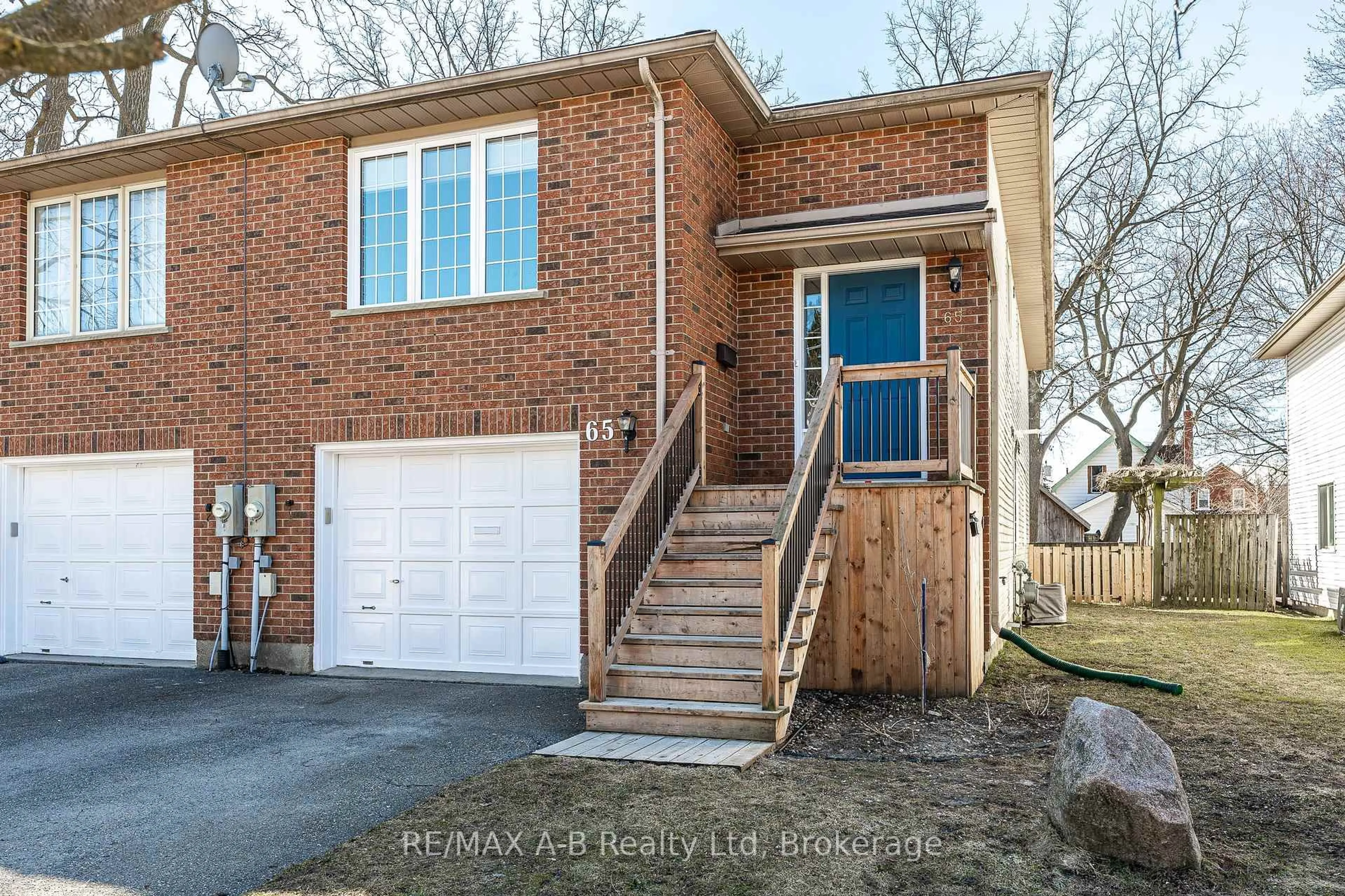 Home with brick exterior material, street for 65 Falstaff St, Stratford Ontario N5A 3T4