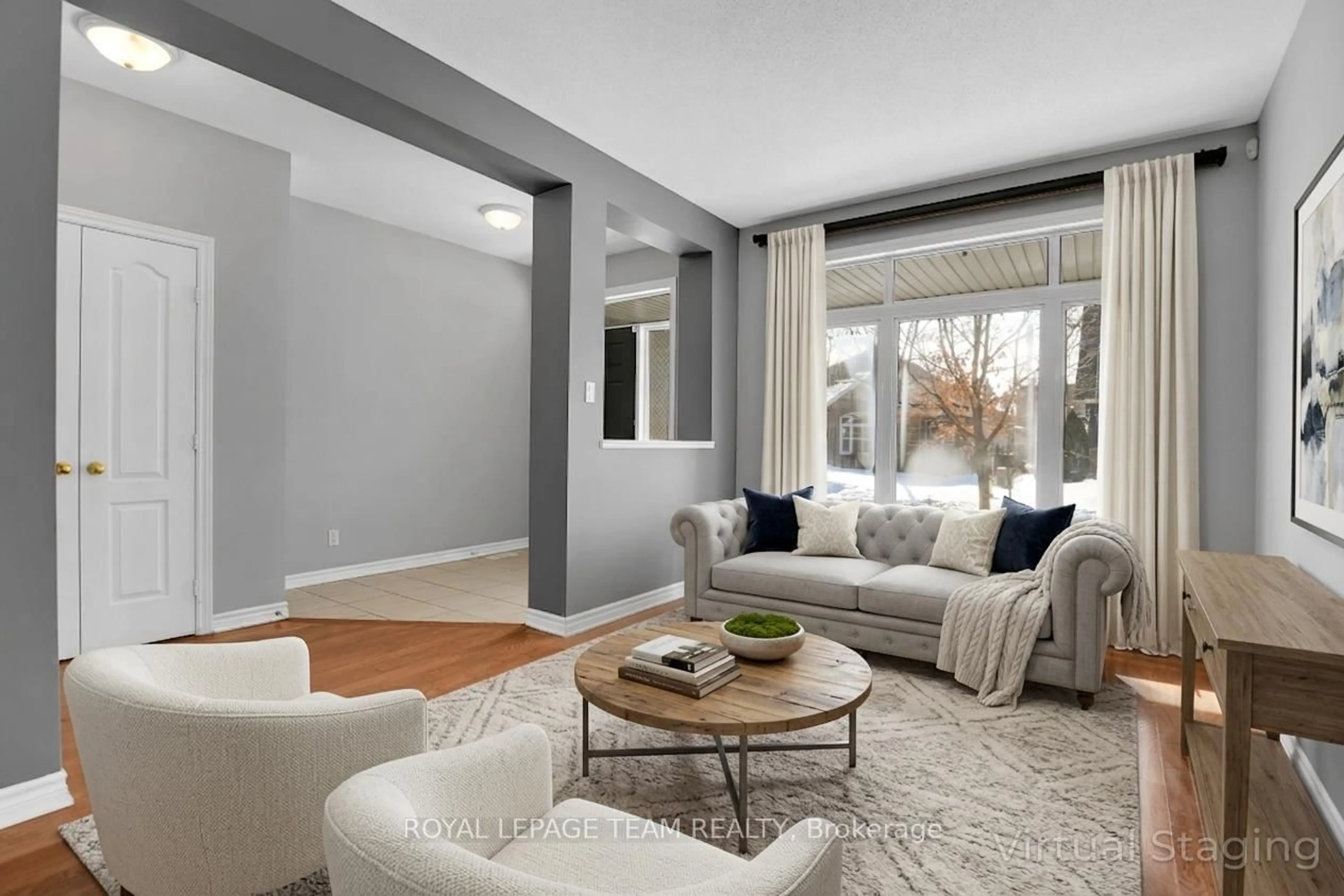 Living room with furniture, unknown for 763 Long Point Circ, Ottawa Ontario K1T 4H5