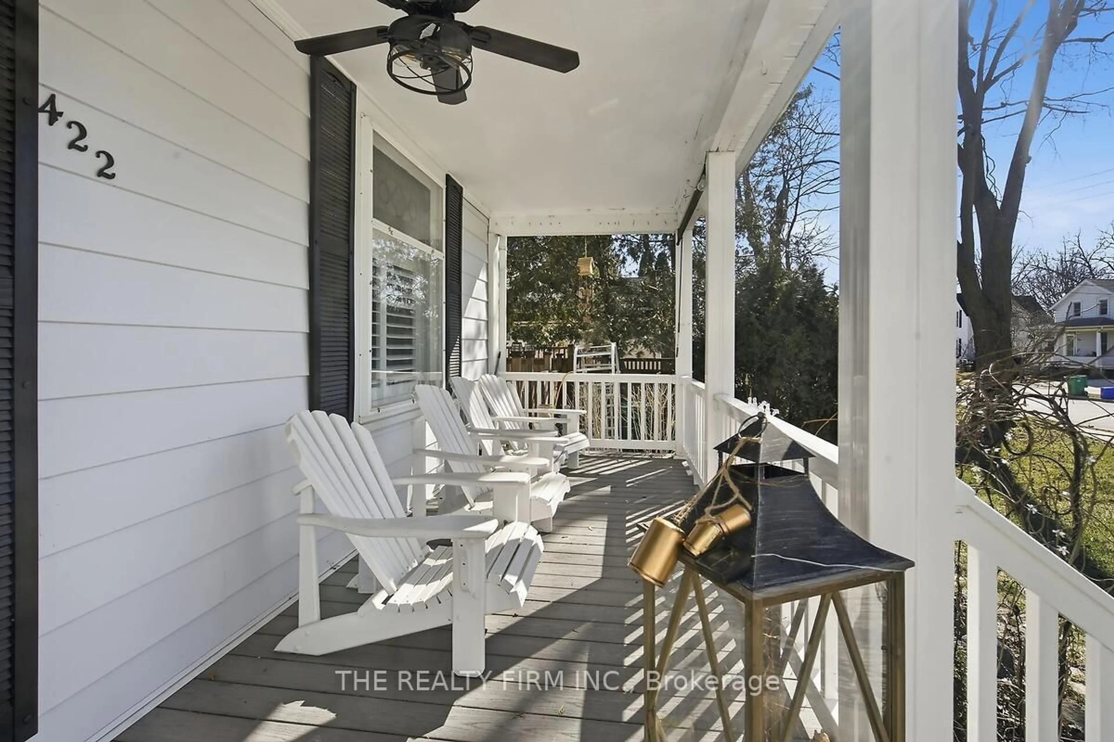 Patio, water/lake/river/ocean view for 422 Greenfield St, Petrolia Ontario N0N 1R0