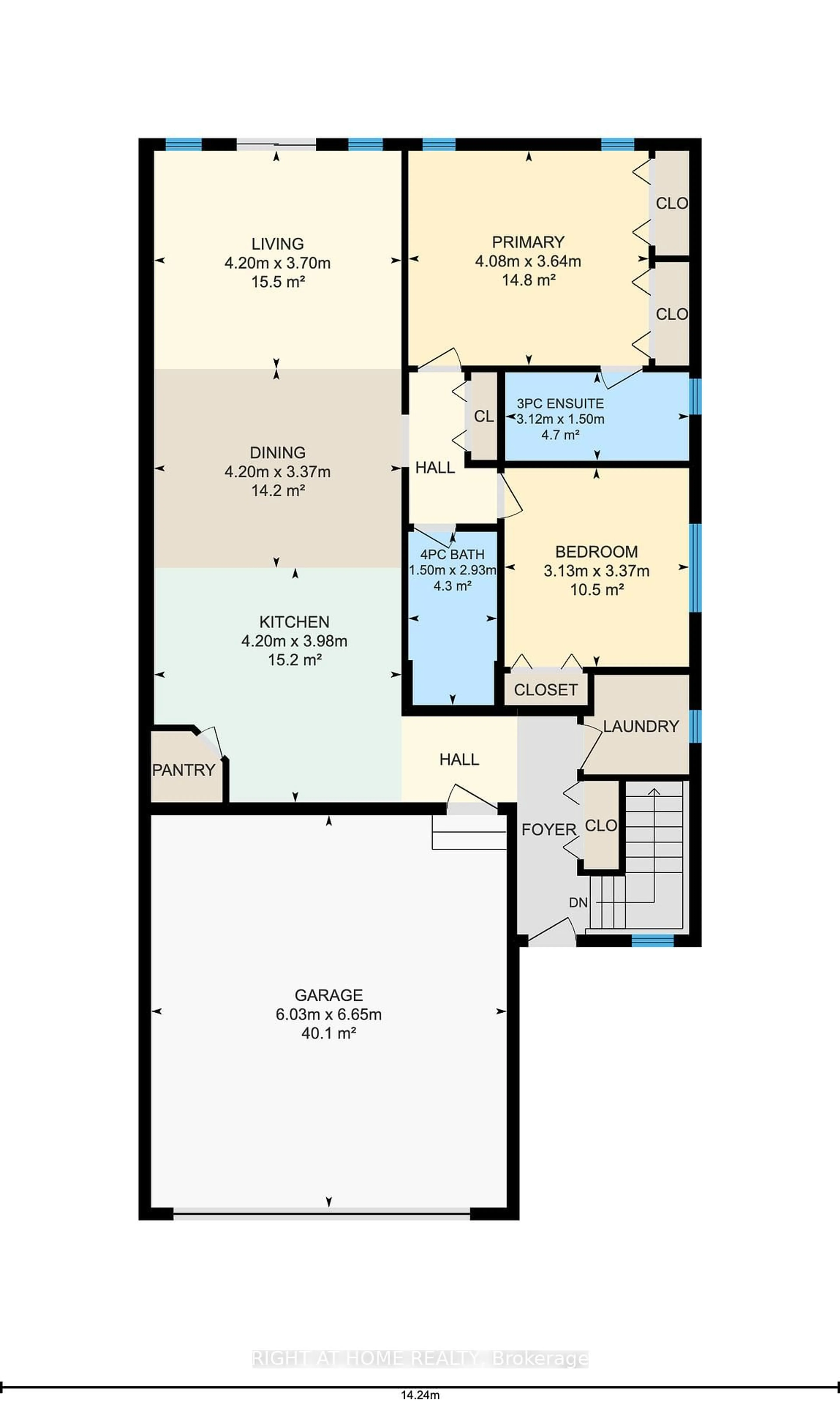 Floor plan for 107 Aspen Dr, Quinte West Ontario K8V 0E2