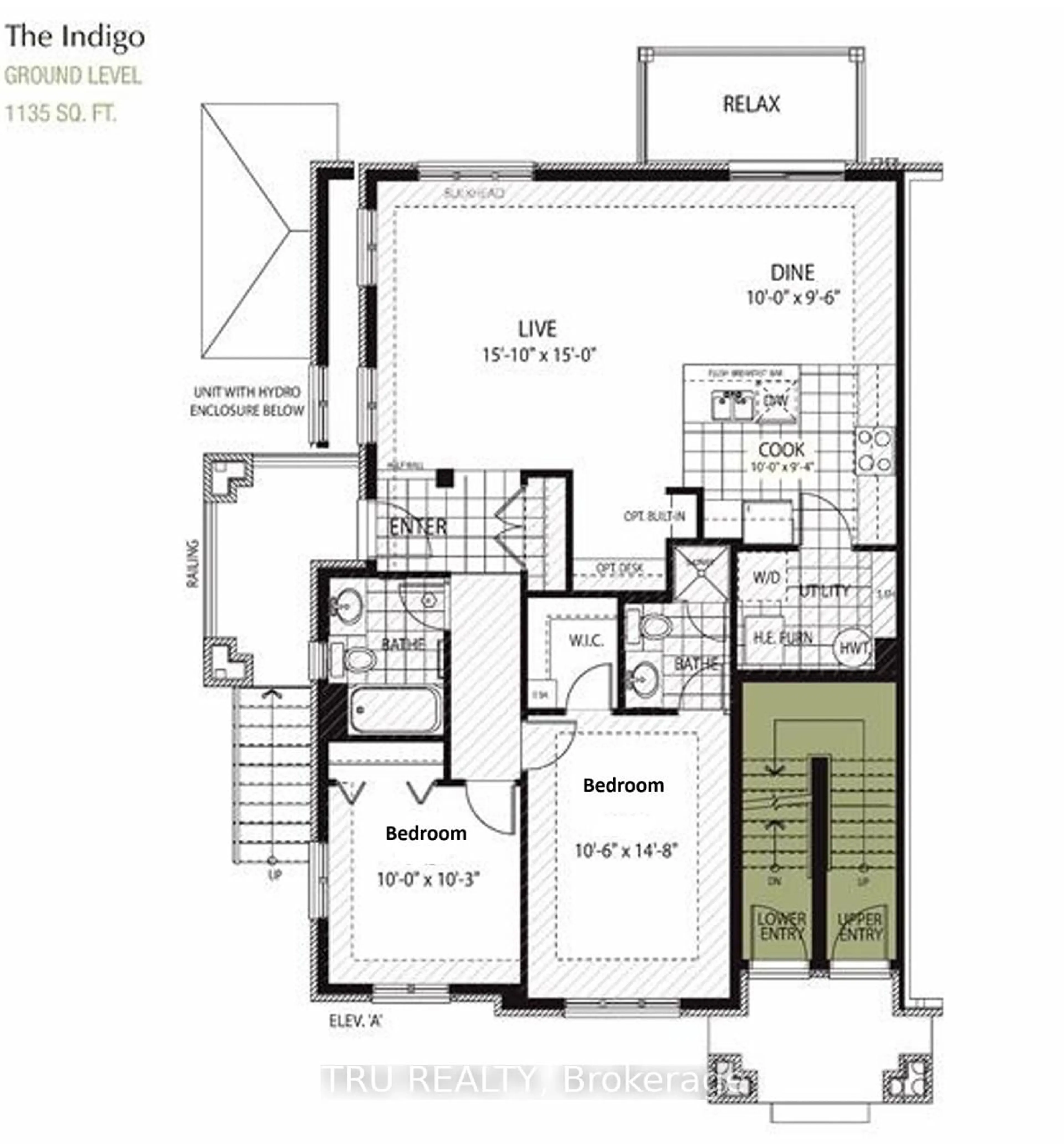 Floor plan for 28 Tadley Private, Ottawa Ontario K2J 2T3