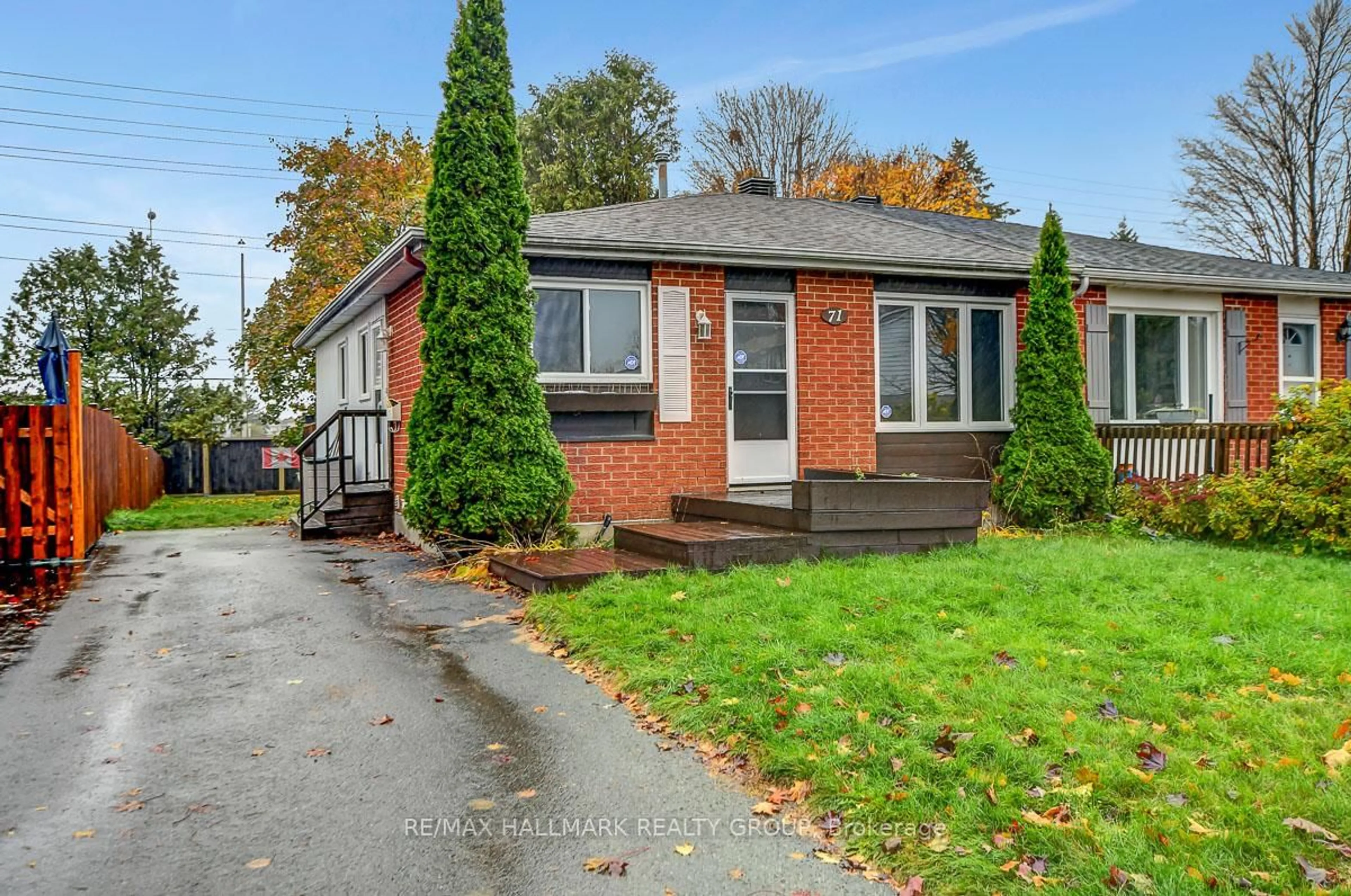 Home with brick exterior material, street for 71 Morton Dr, Ottawa Ontario K2L 1W9