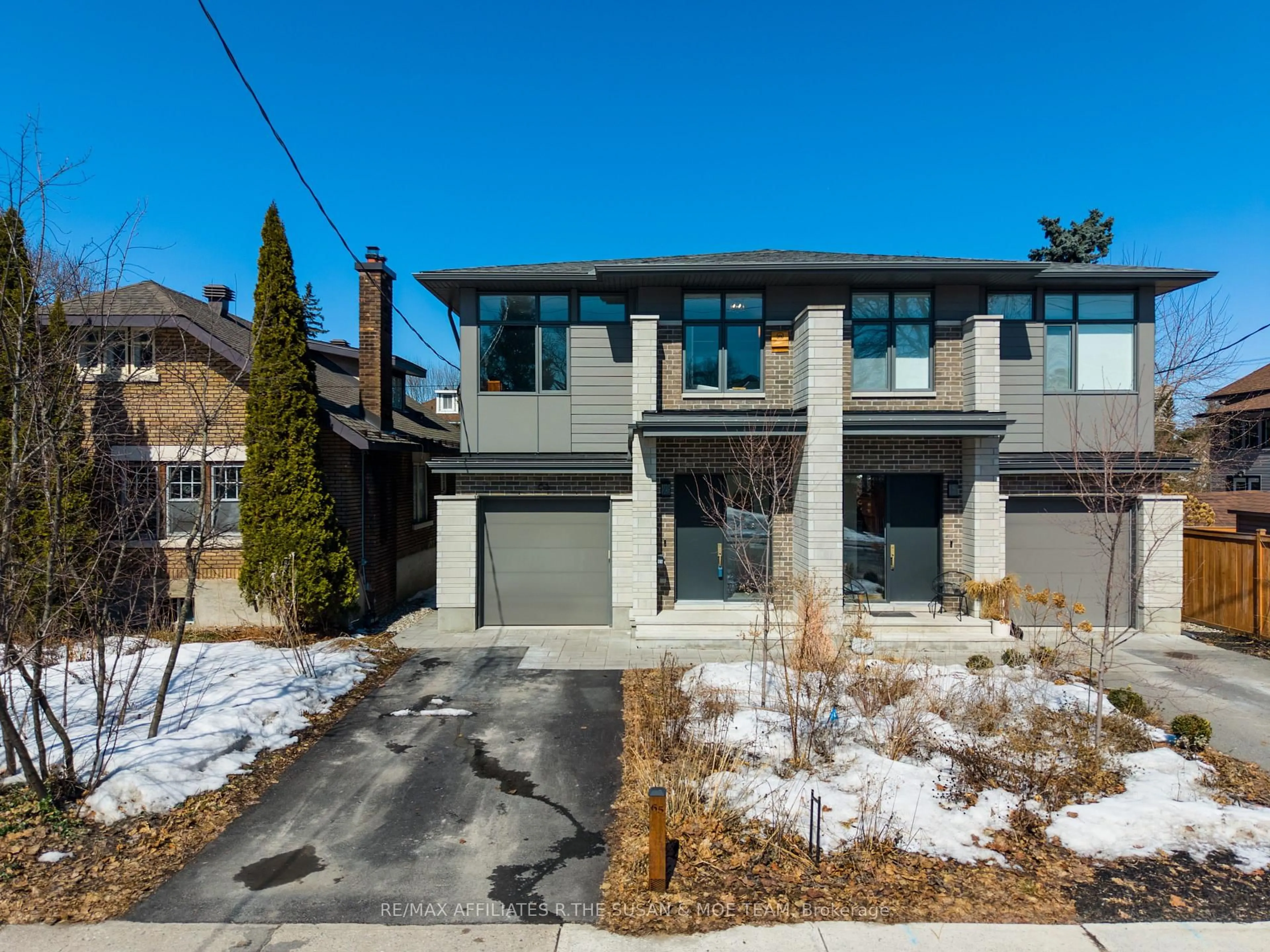 Home with brick exterior material, street for 65 Kenora St, Ottawa Ontario K1Y 3K9