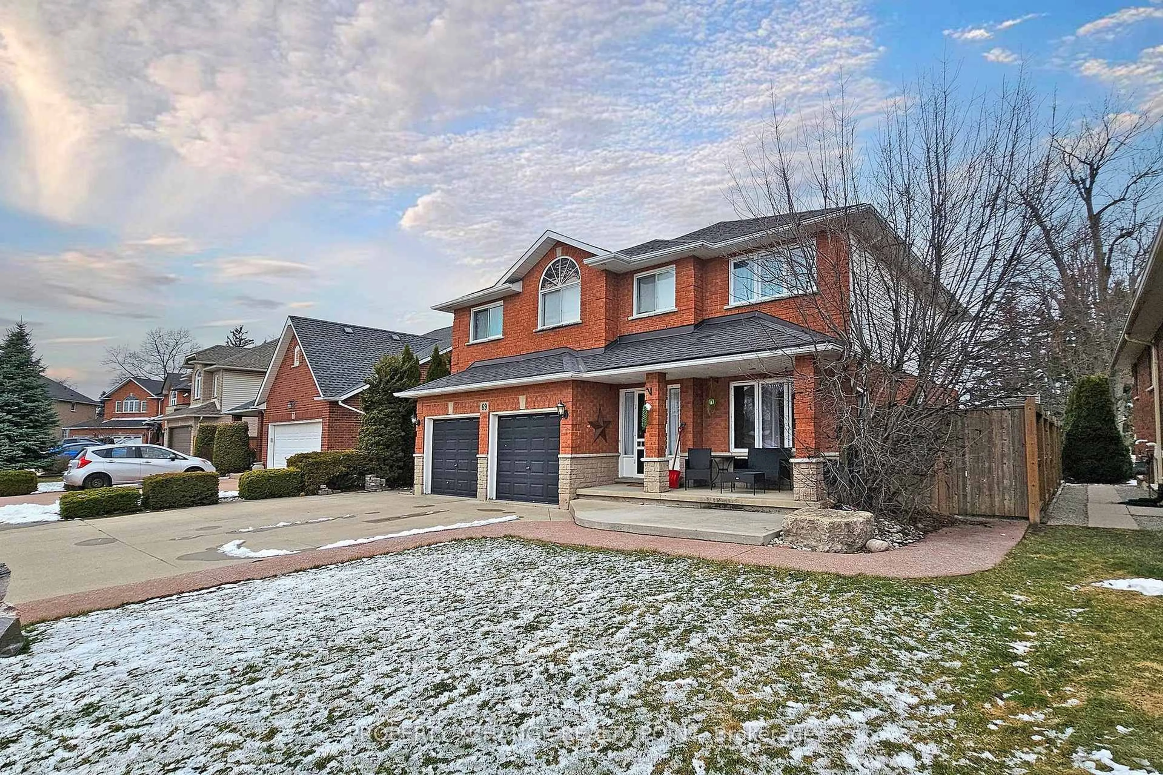Home with brick exterior material, street for 69 Jacqueline Blvd, Hamilton Ontario L9B 2R2