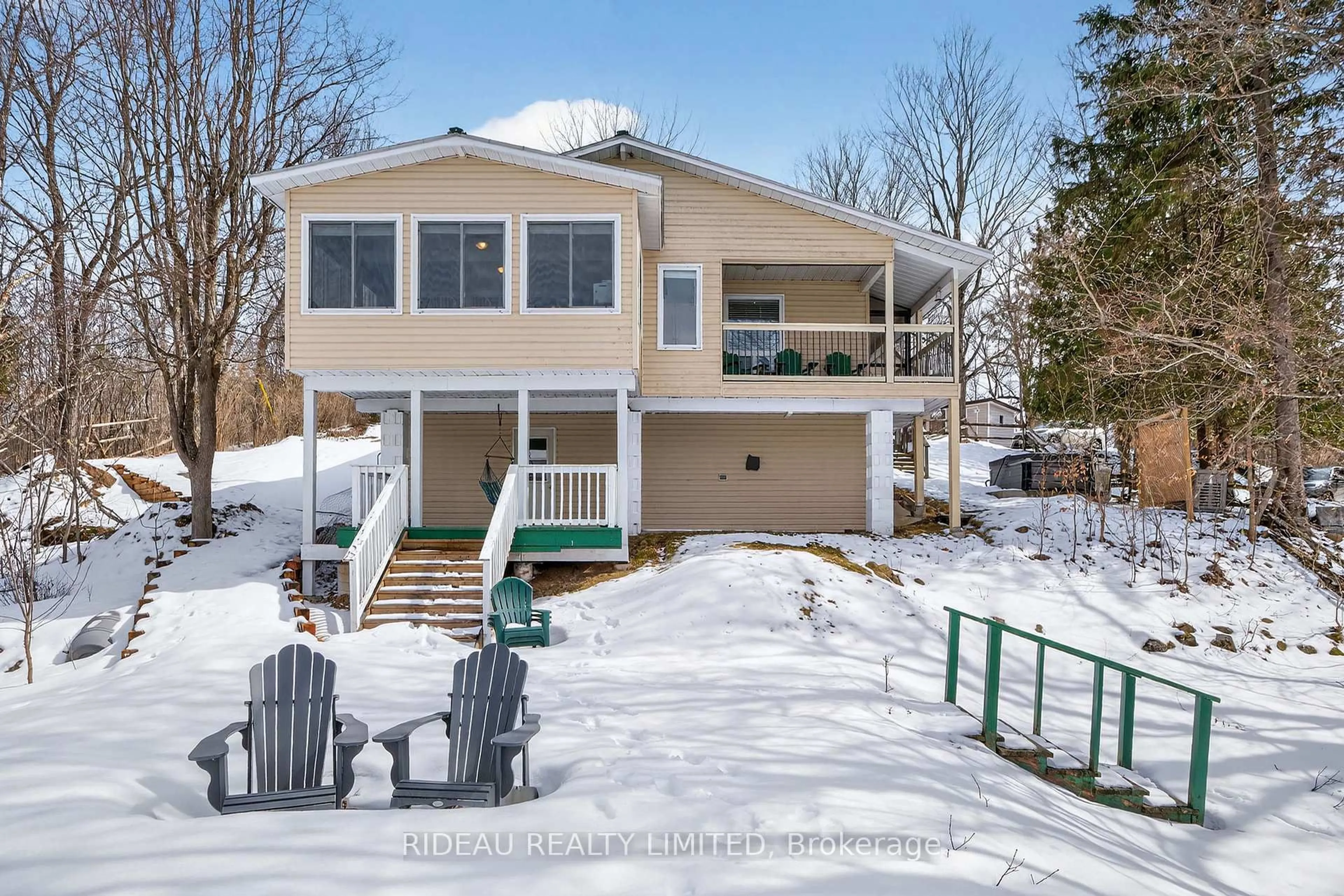 A pic from outside/outdoor area/front of a property/back of a property/a pic from drone, unknown for 136 Scott Lane, Rideau Lakes Ontario K0G 1V0