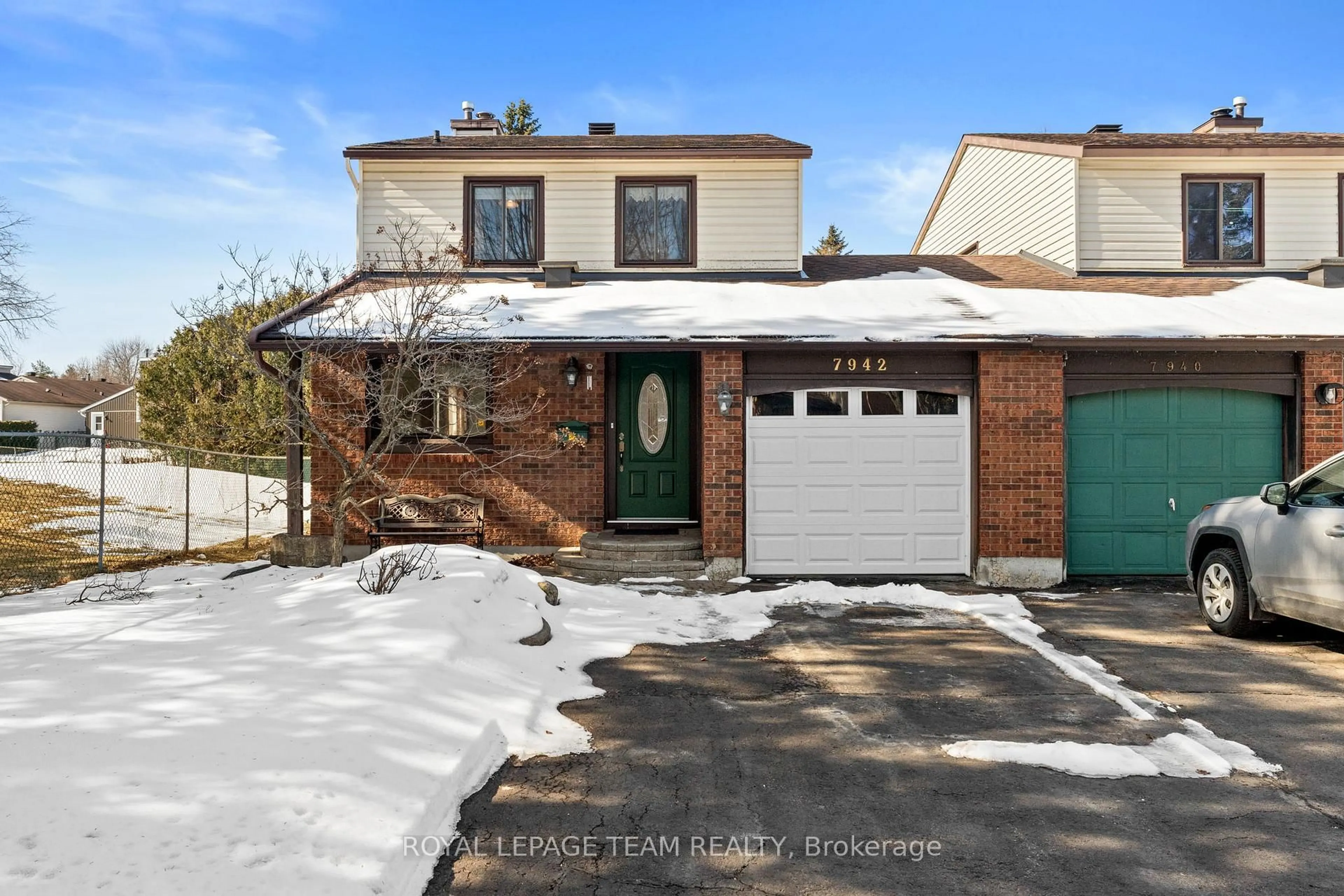 Home with brick exterior material, street for 7942 Decarie Dr, Ottawa Ontario K1C 2K3
