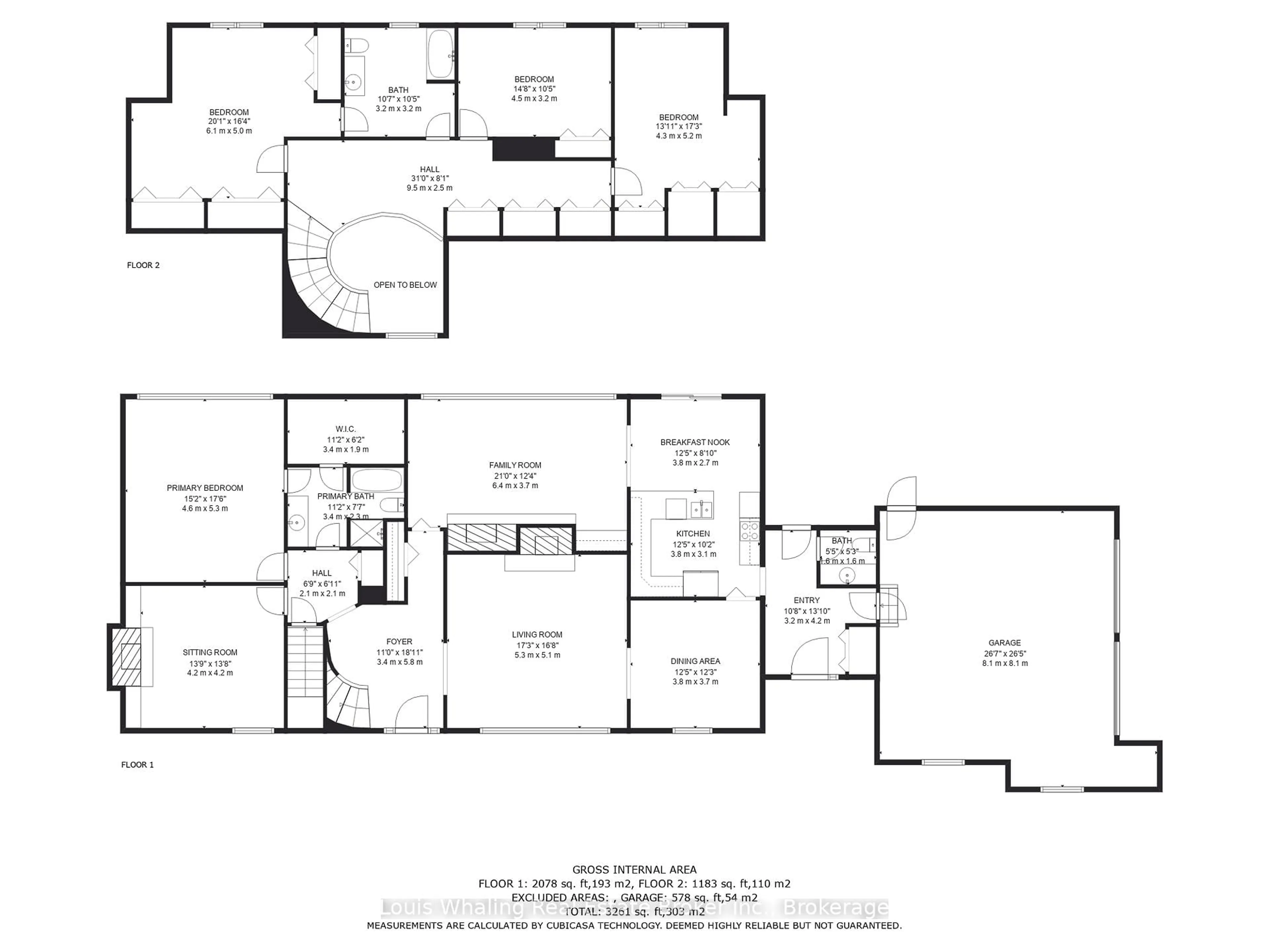 Floor plan for 241 4th Ave, Hanover Ontario N4N 2B6