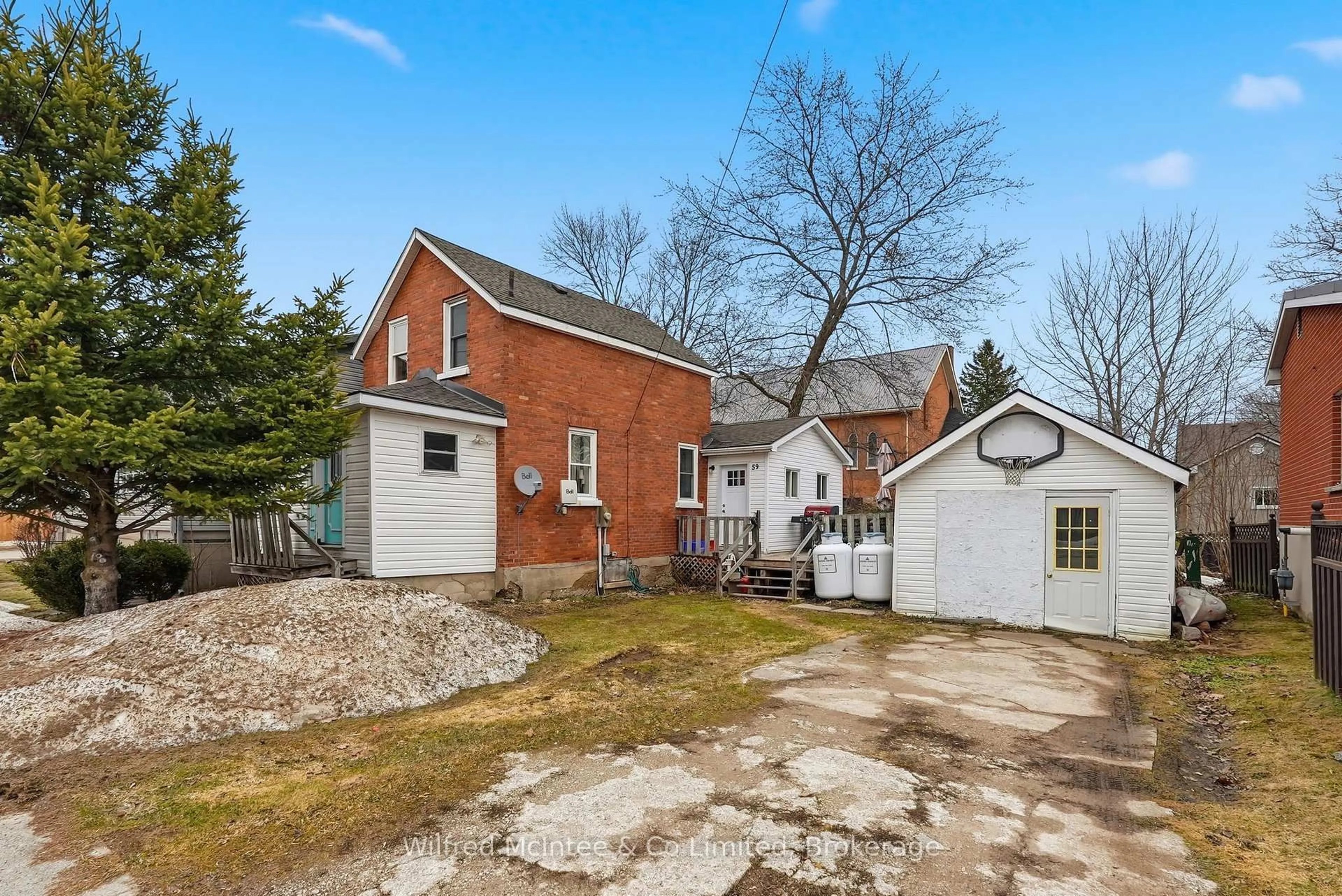 A pic from outside/outdoor area/front of a property/back of a property/a pic from drone, street for 59 3RD Ave, Arran-Elderslie Ontario N0G 1L0