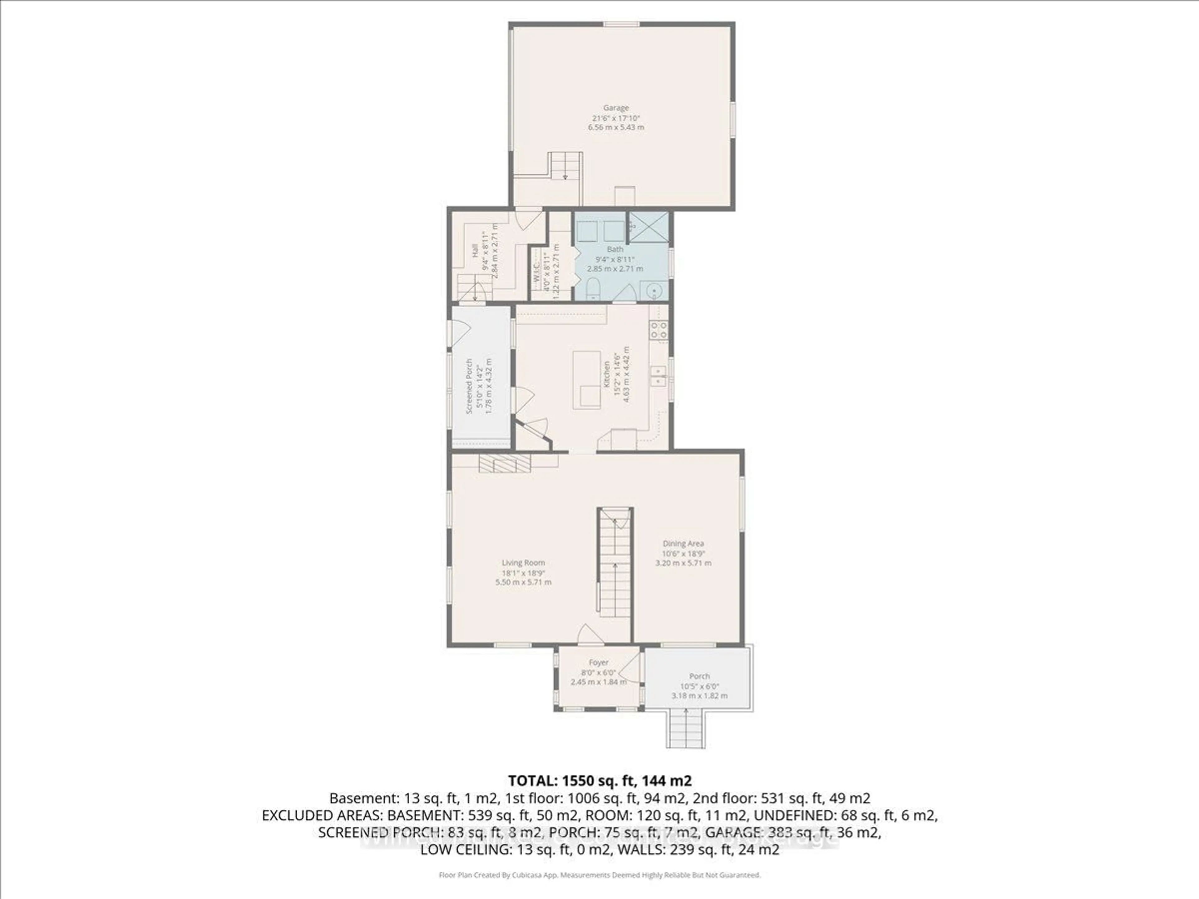 Floor plan for 425 Yonge St, Brockton Ontario N0G 2V0