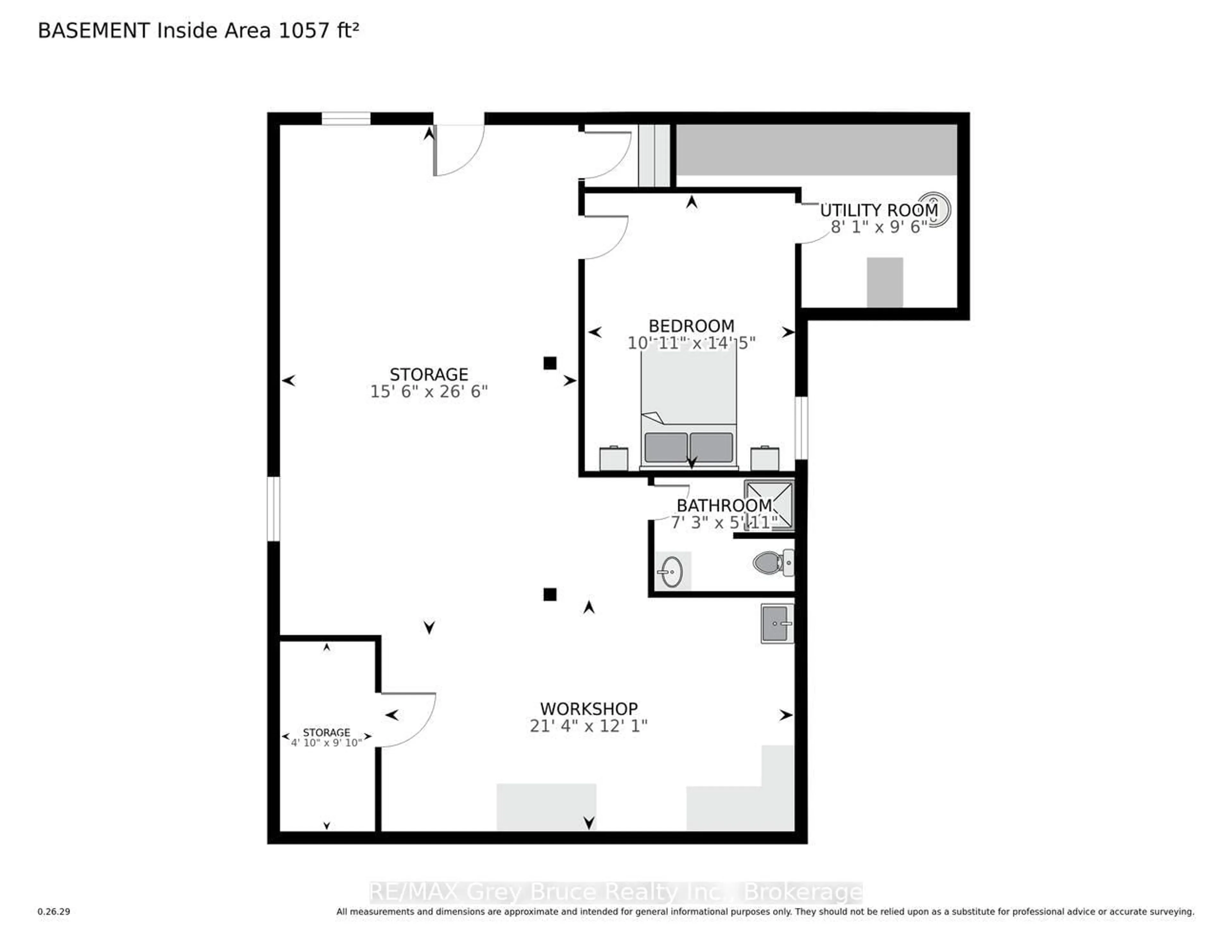 Floor plan for 504240 Grey Road 1 Rd, Georgian Bluffs Ontario N0H 2T0