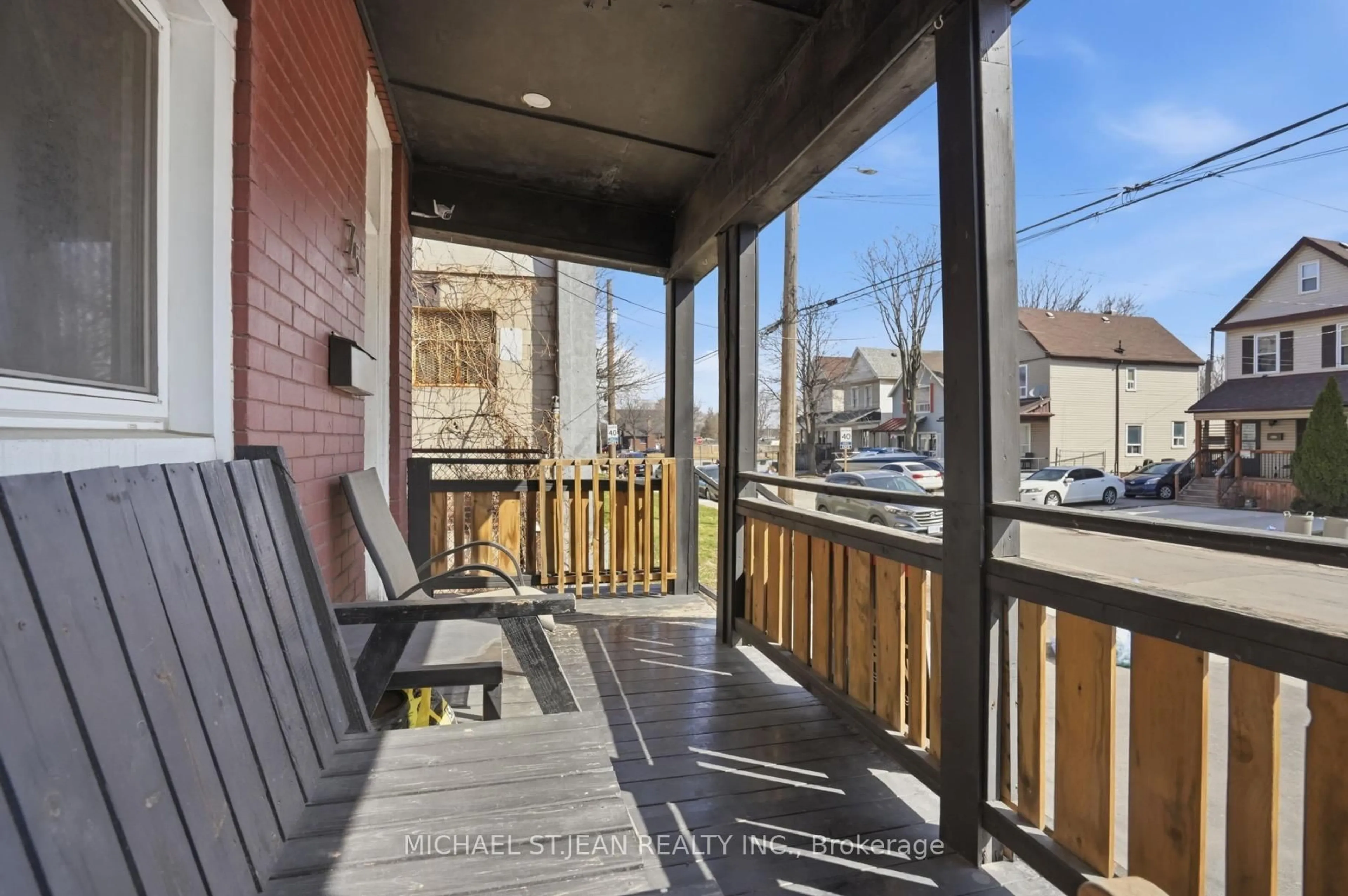 Patio, street for 75 Niagara St, Hamilton Ontario L8L 6A4