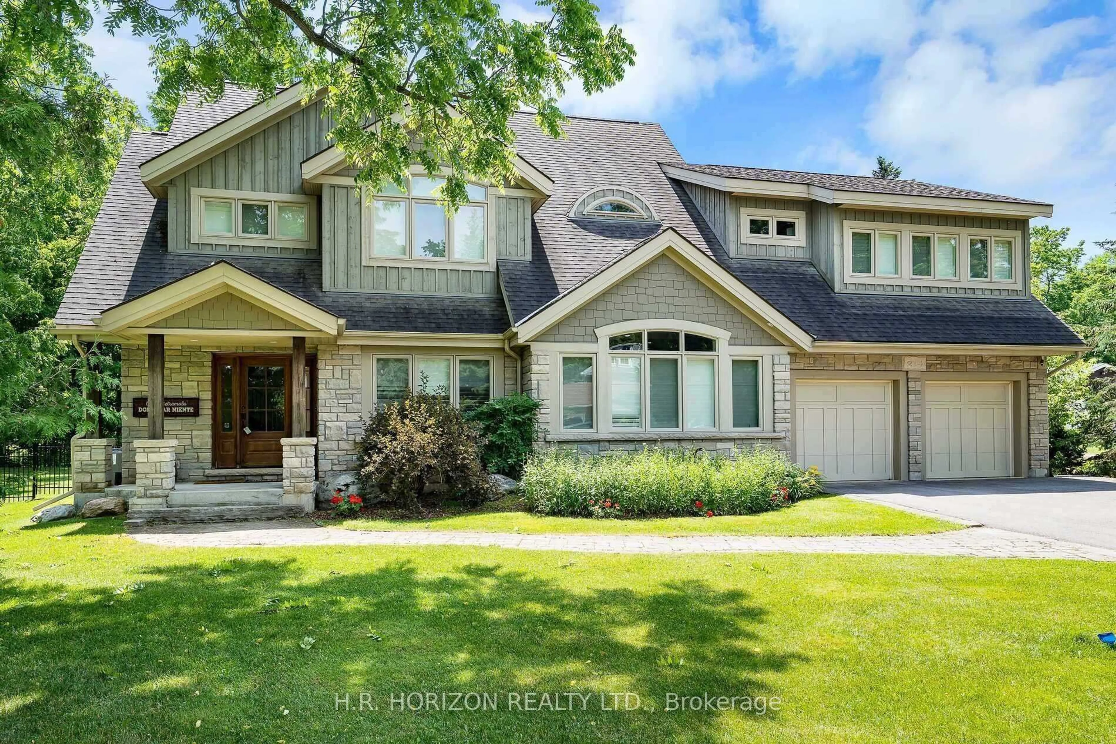 Home with brick exterior material, street for 214 Russell St, Blue Mountains Ontario N0H 2P0