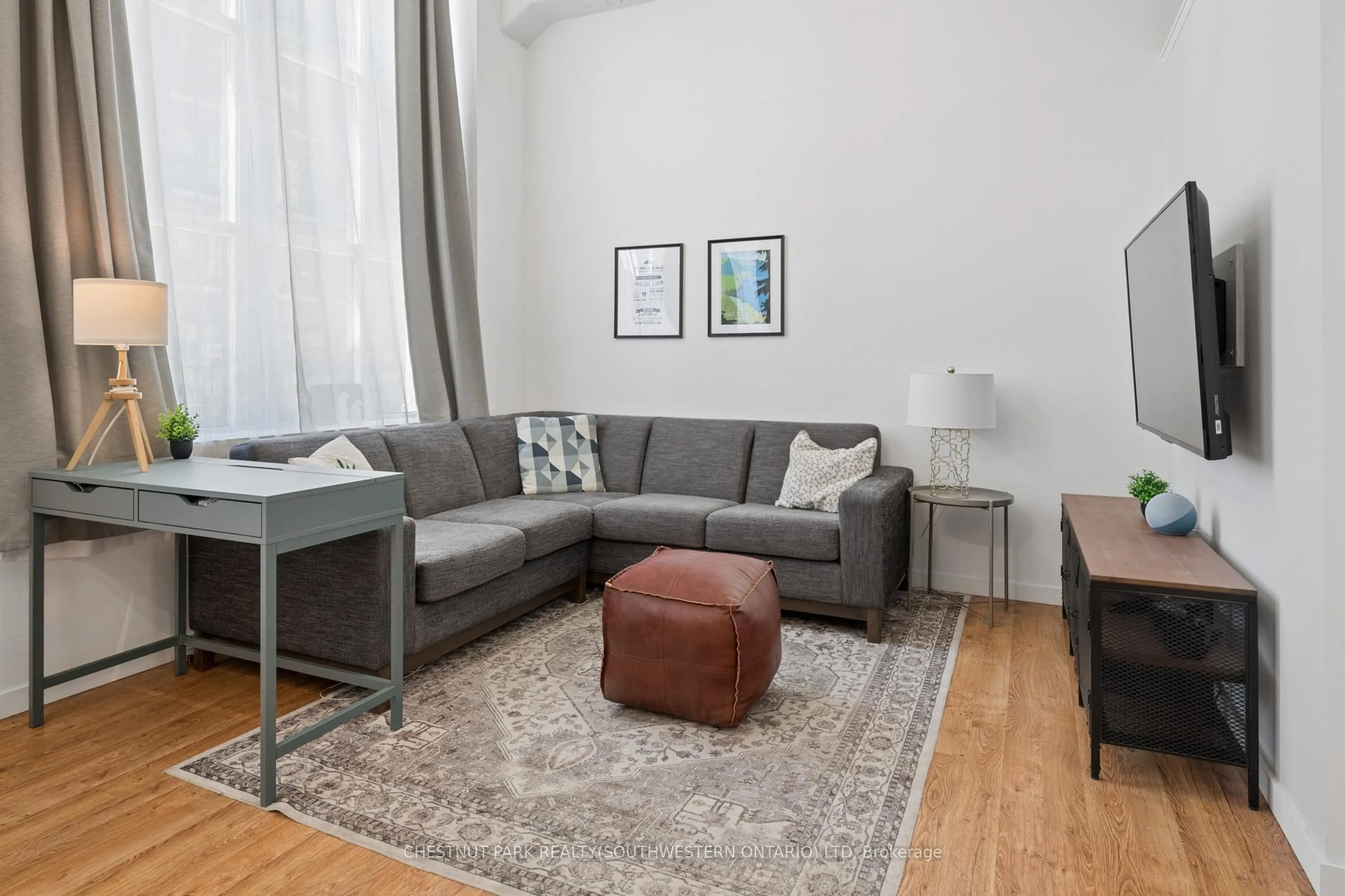 Living room with furniture, unknown for 410 King St #102, Kitchener Ontario N2G 1C3