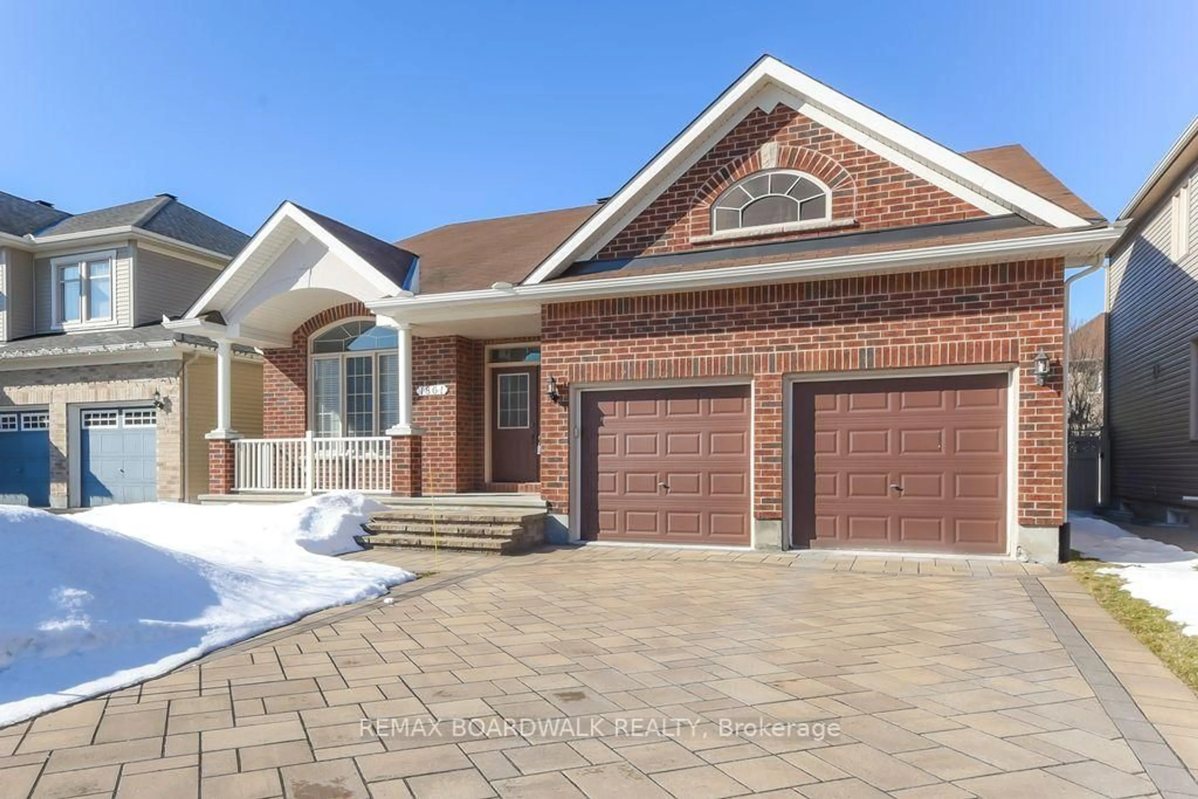 Home with brick exterior material, street for 1861 Mickelberry Cres, Orleans Ontario K4A 0P2