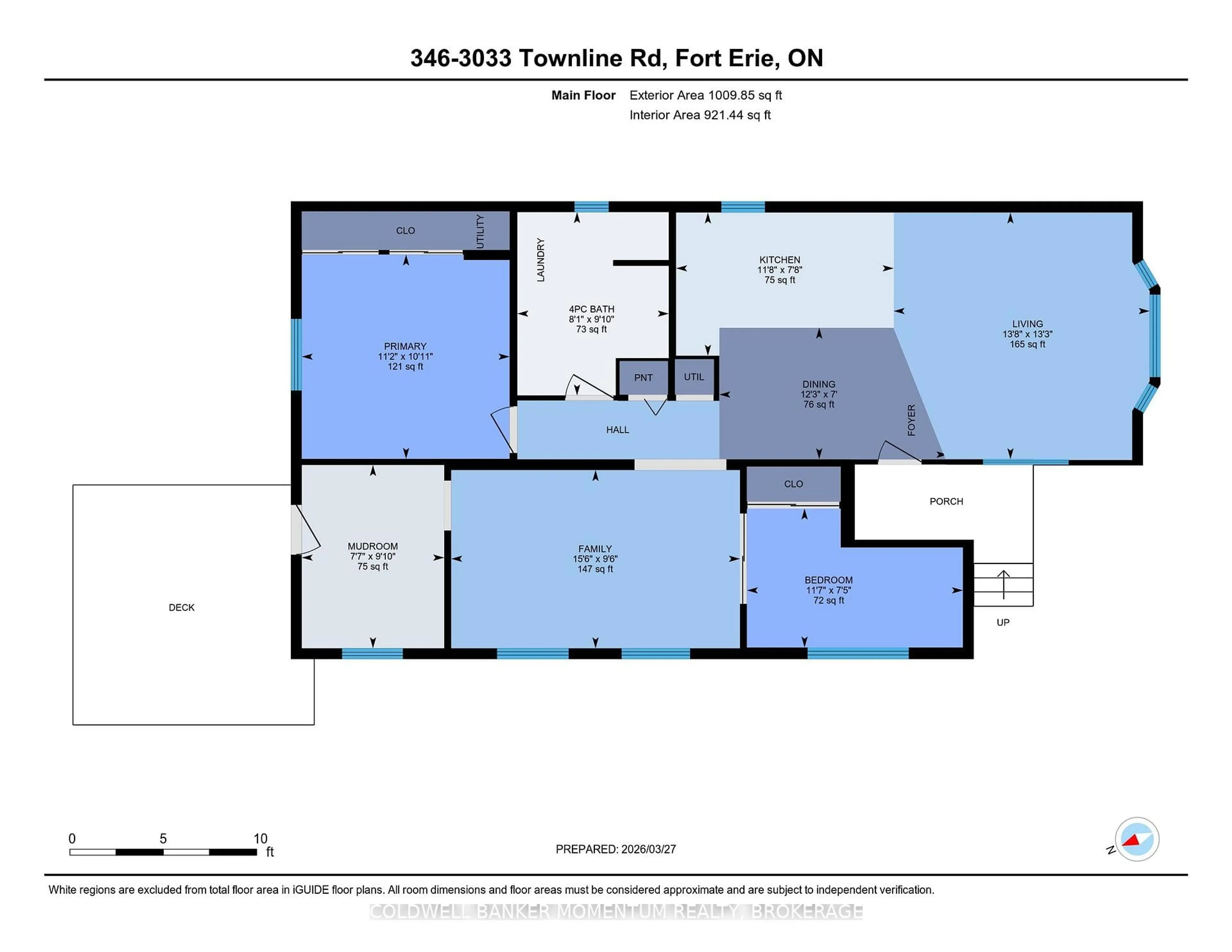 Floor plan for 3033 Townline Rd #346, Fort Erie Ontario L0S 1S1