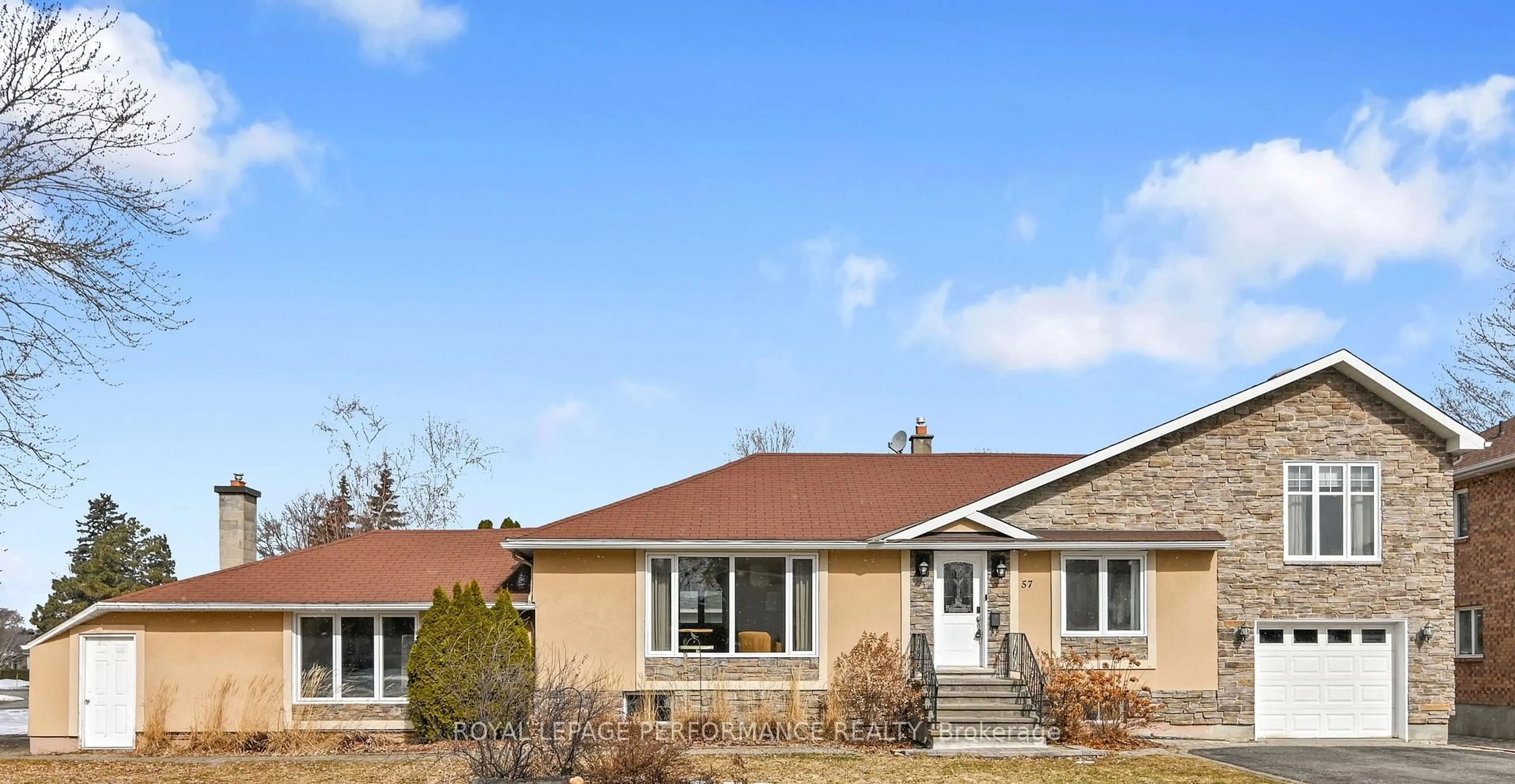 Home with vinyl exterior material, street for 57 Palsen St, Ottawa Ontario K2G 2W3