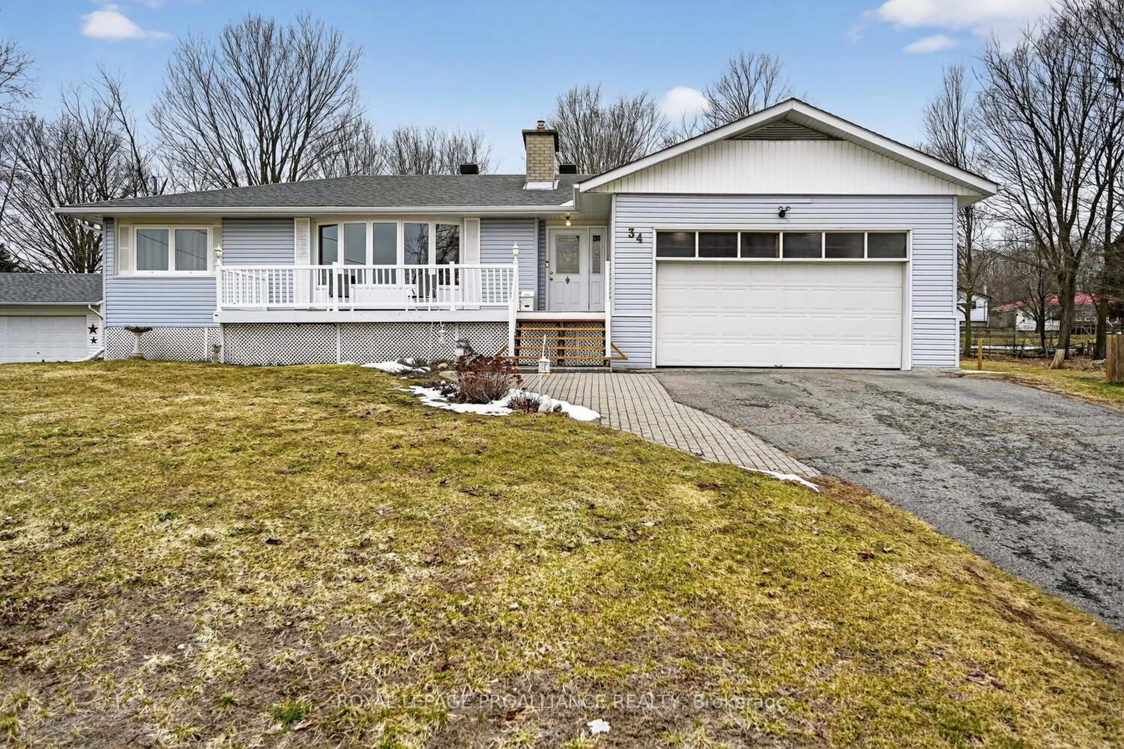 Home with vinyl exterior material, street for 34 Sarah St, Augusta Ontario K0E 1P0