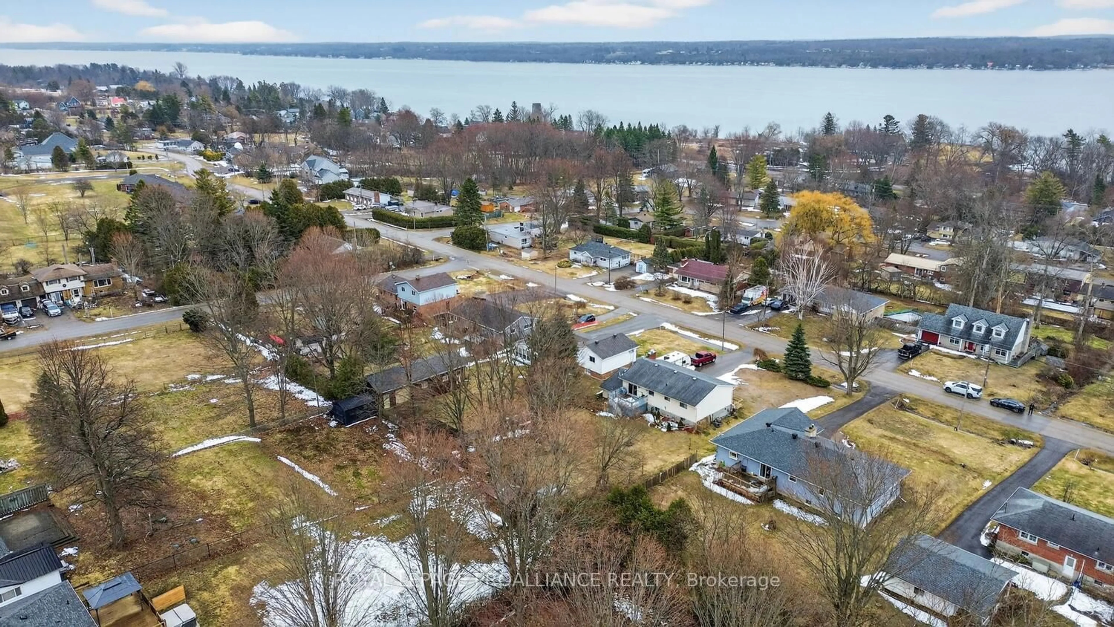 A pic from outside/outdoor area/front of a property/back of a property/a pic from drone, water/lake/river/ocean view for 34 Sarah St, Augusta Ontario K0E 1P0