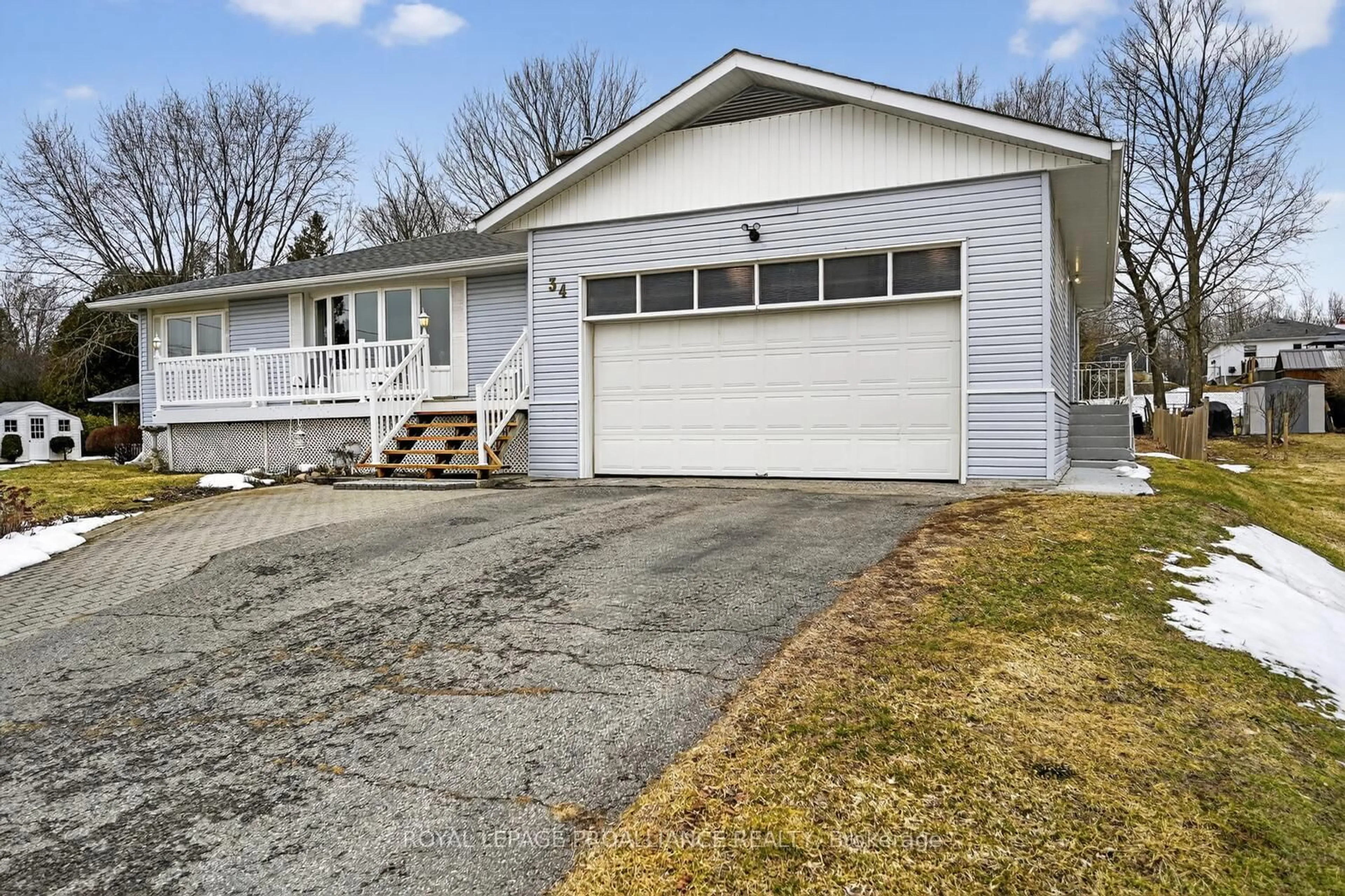 Home with vinyl exterior material, street for 34 Sarah St, Augusta Ontario K0E 1P0