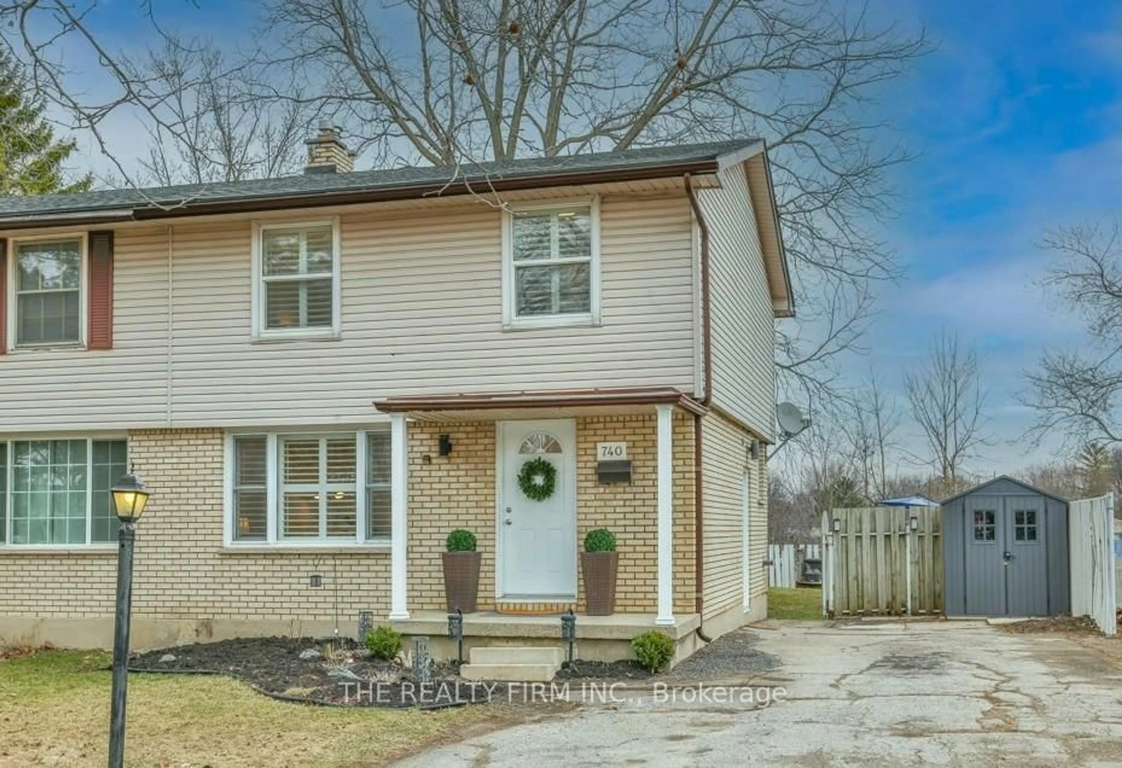 Home with brick exterior material, street for 740 NOTRE DAME Dr, London South Ontario N6J 3B6
