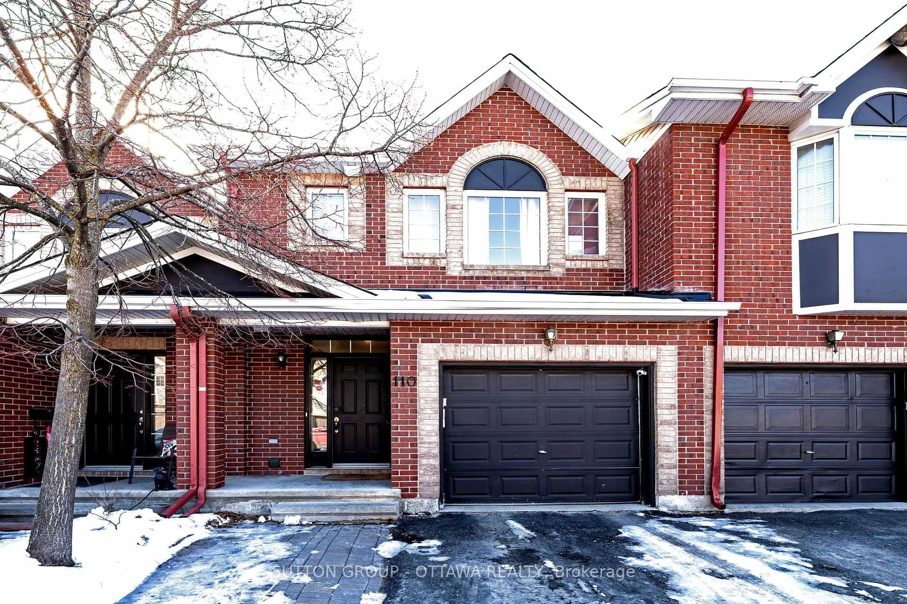 Home with brick exterior material, street for 110 Chartley Private, Ottawa Ontario K1V 2J6