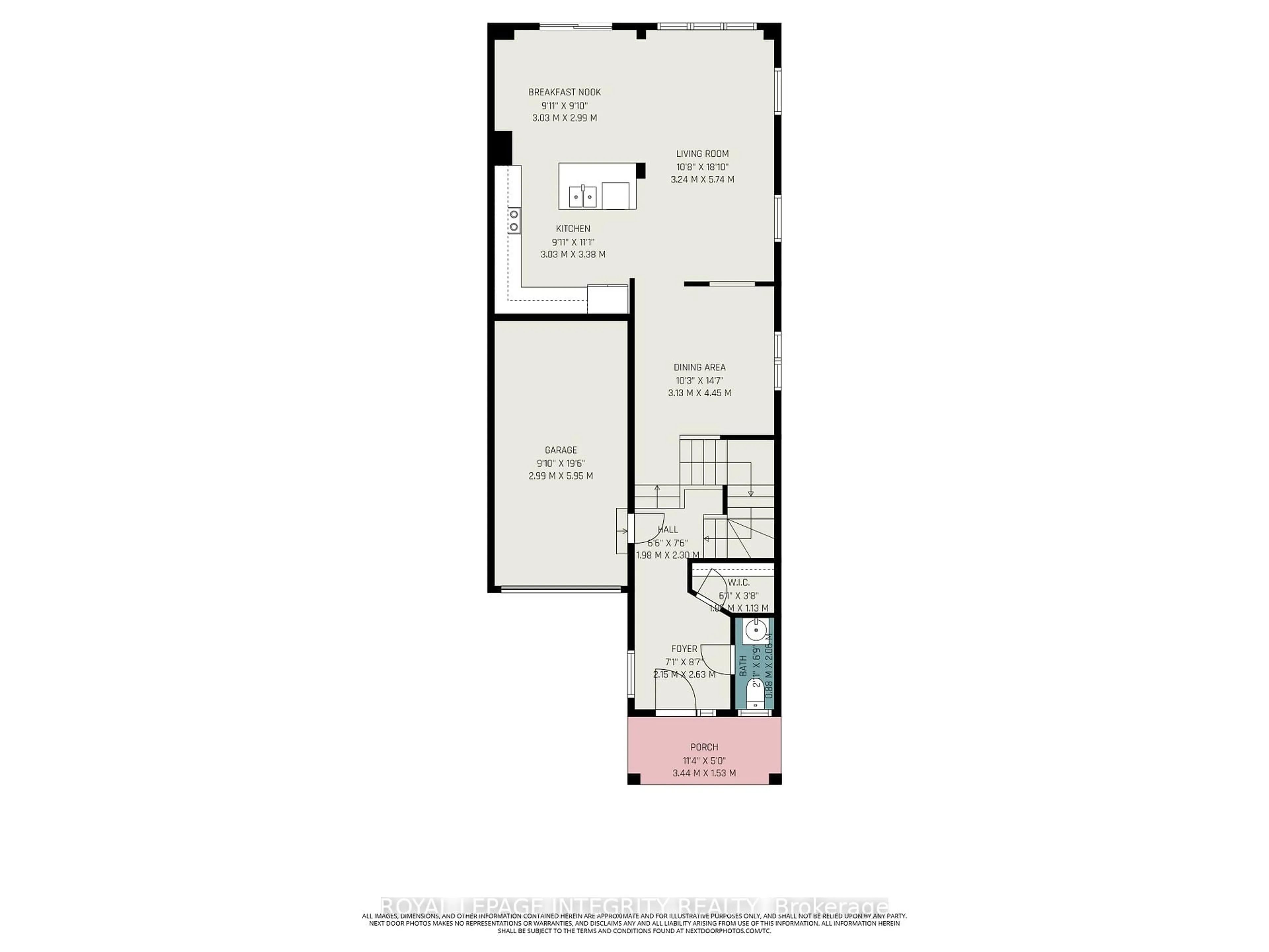 Floor plan for 105 Mesa Dr, Ottawa Ontario K2J 6W1