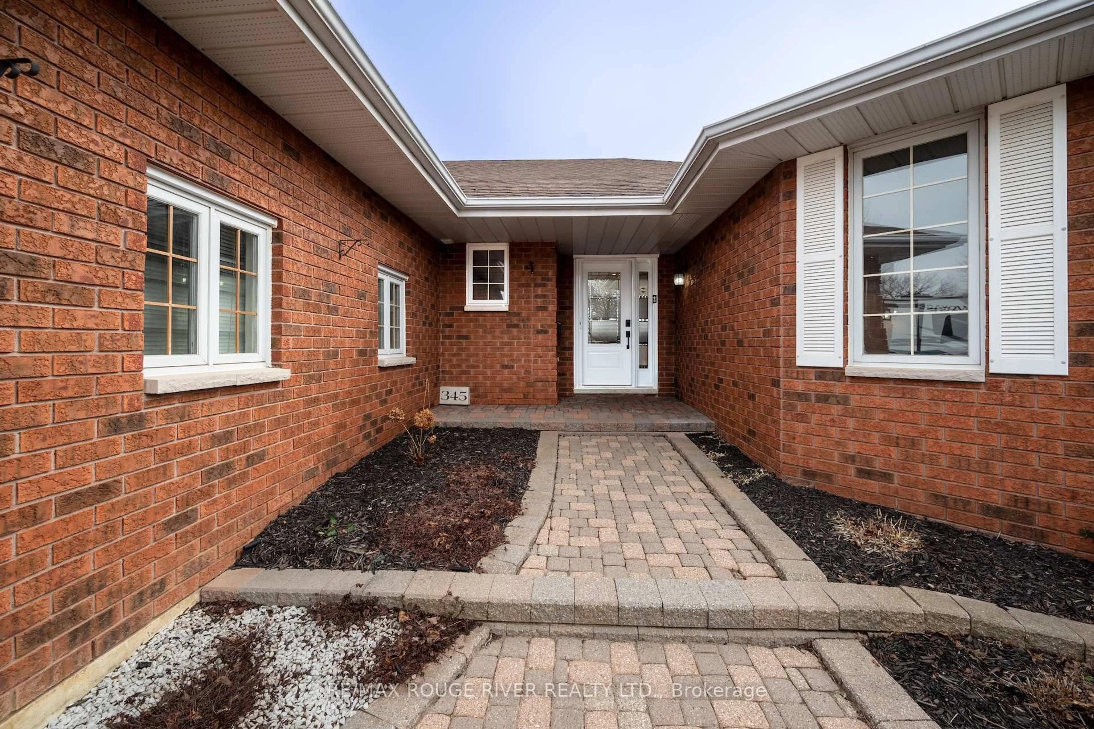 Home with brick exterior material, street for 345 Booth Crt, Cobourg Ontario K9A 5N5