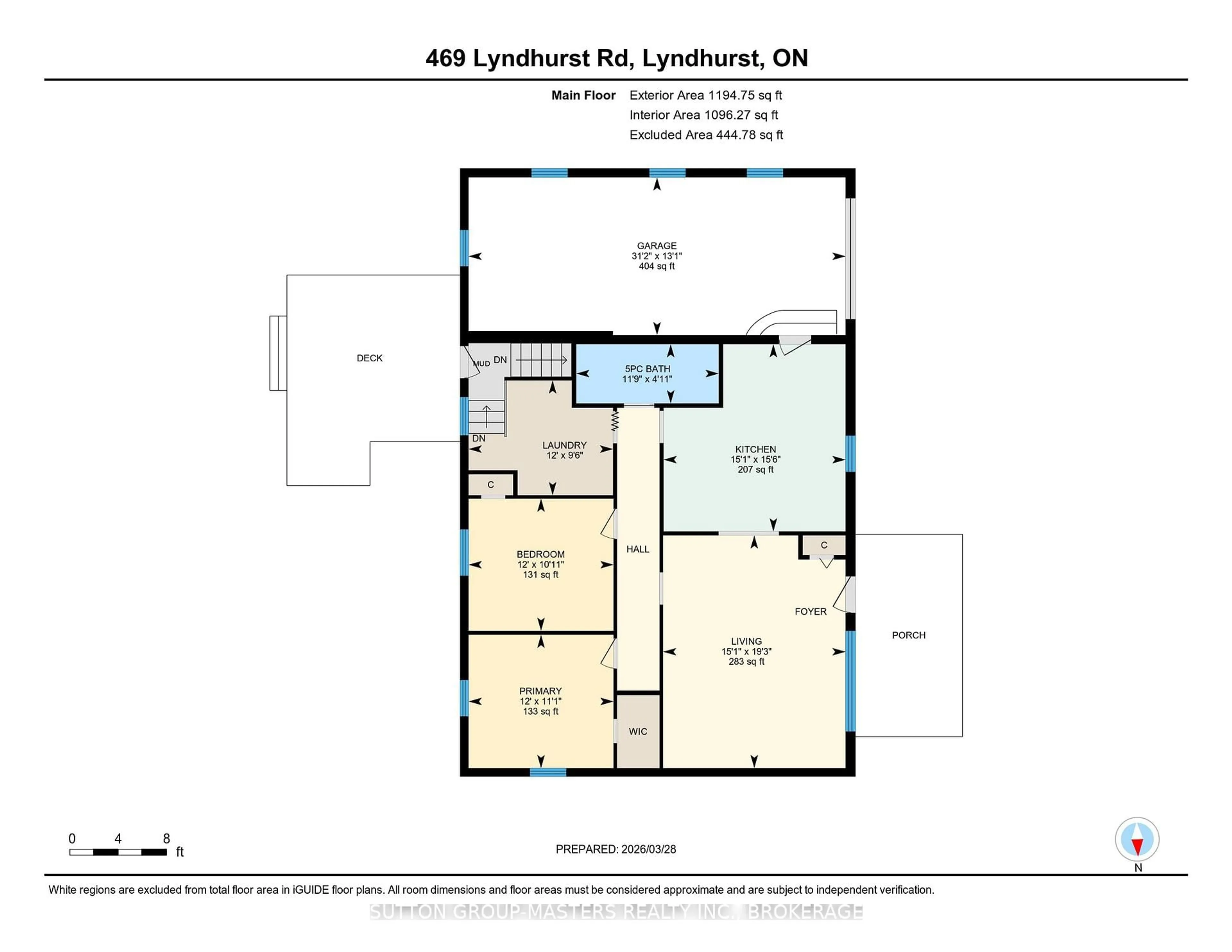 Floor plan for 469 Lyndhurst Rd, Leeds and the Thousand Islands Ontario K0E 1N0