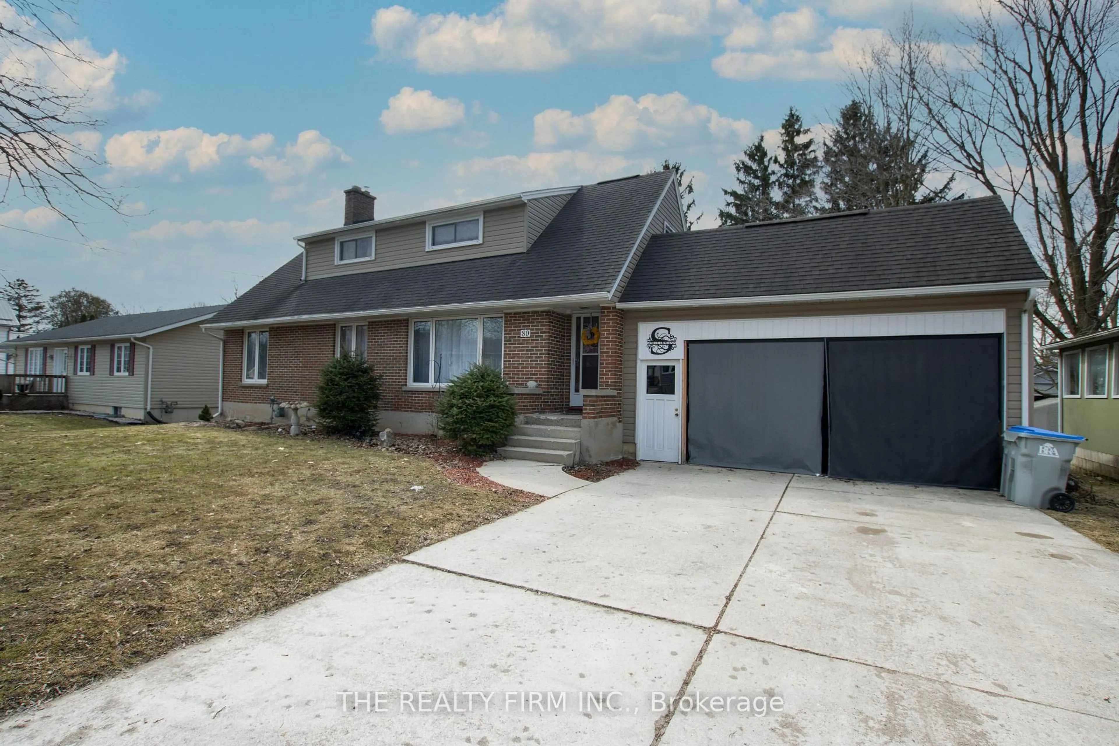 Home with vinyl exterior material, street for 80 Princess St, Central Huron Ontario N0M 1L0