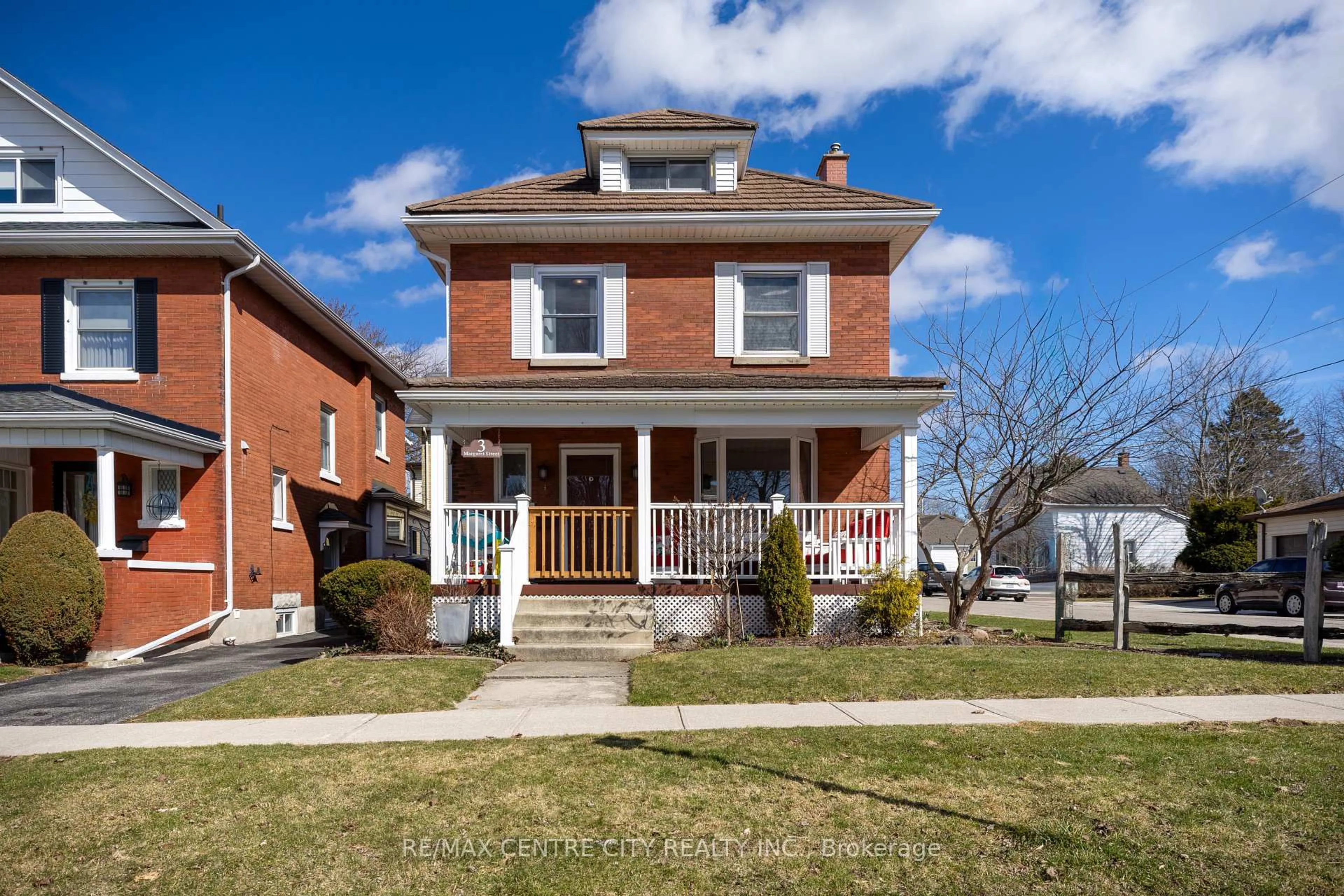 Home with brick exterior material, street for 3 Margaret St, St. Thomas Ontario N5R 3H5
