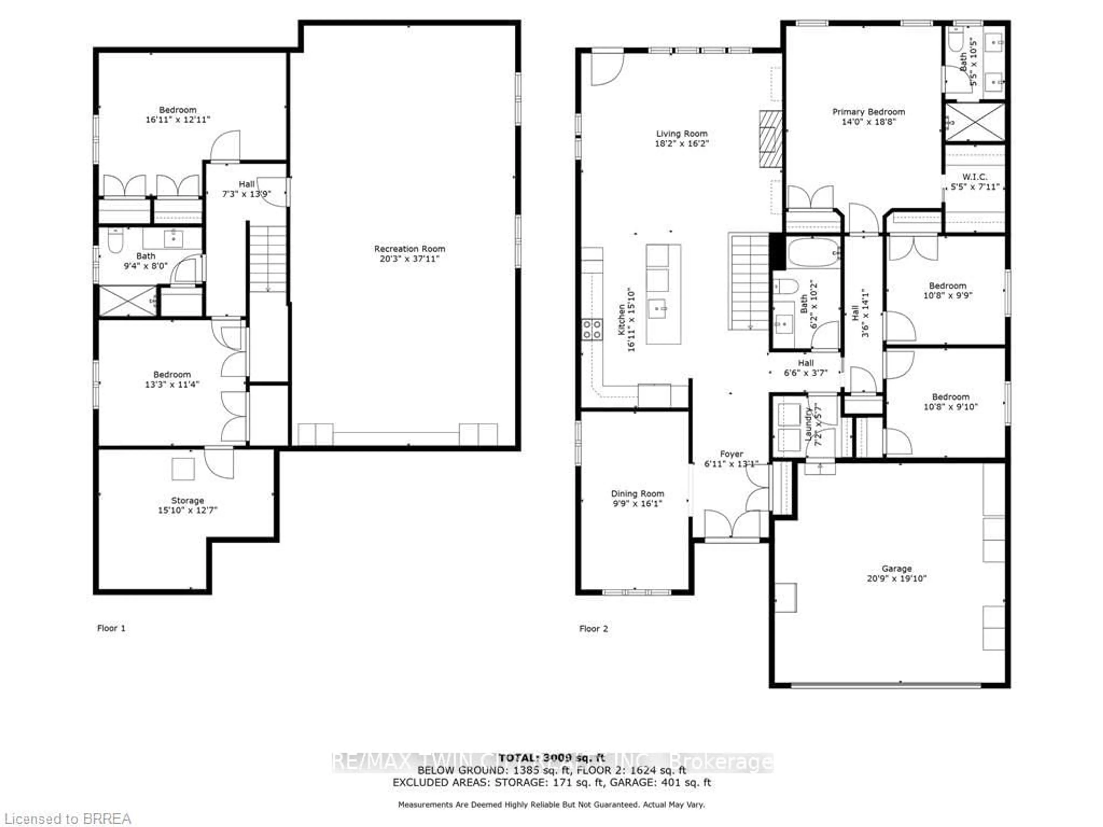 Floor plan for 2 Masters Lane, Brant Ontario N3L 0H4