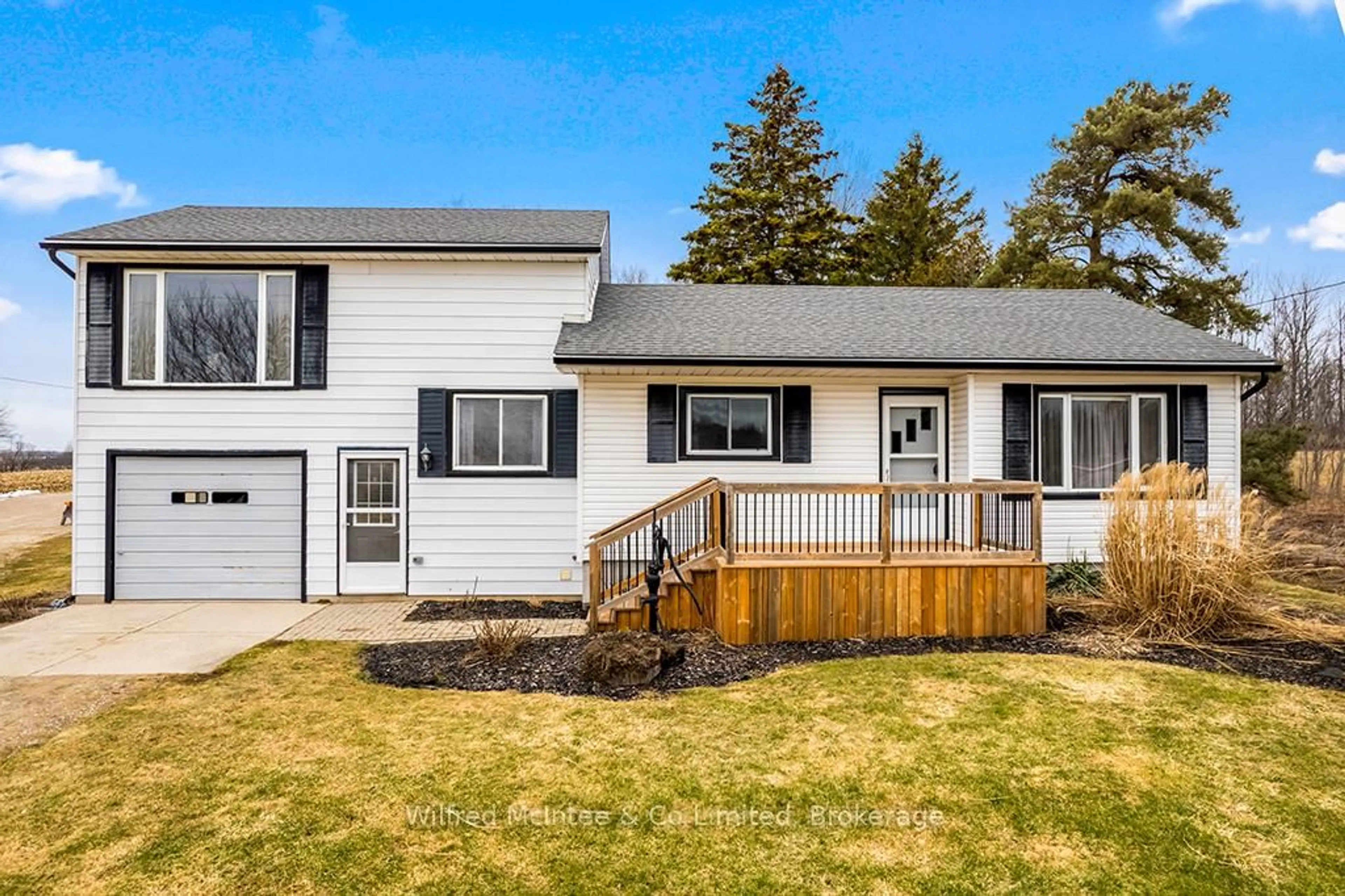 Home with vinyl exterior material, street for 401395 GREY RD 4, West Grey Ontario N4N 3B8