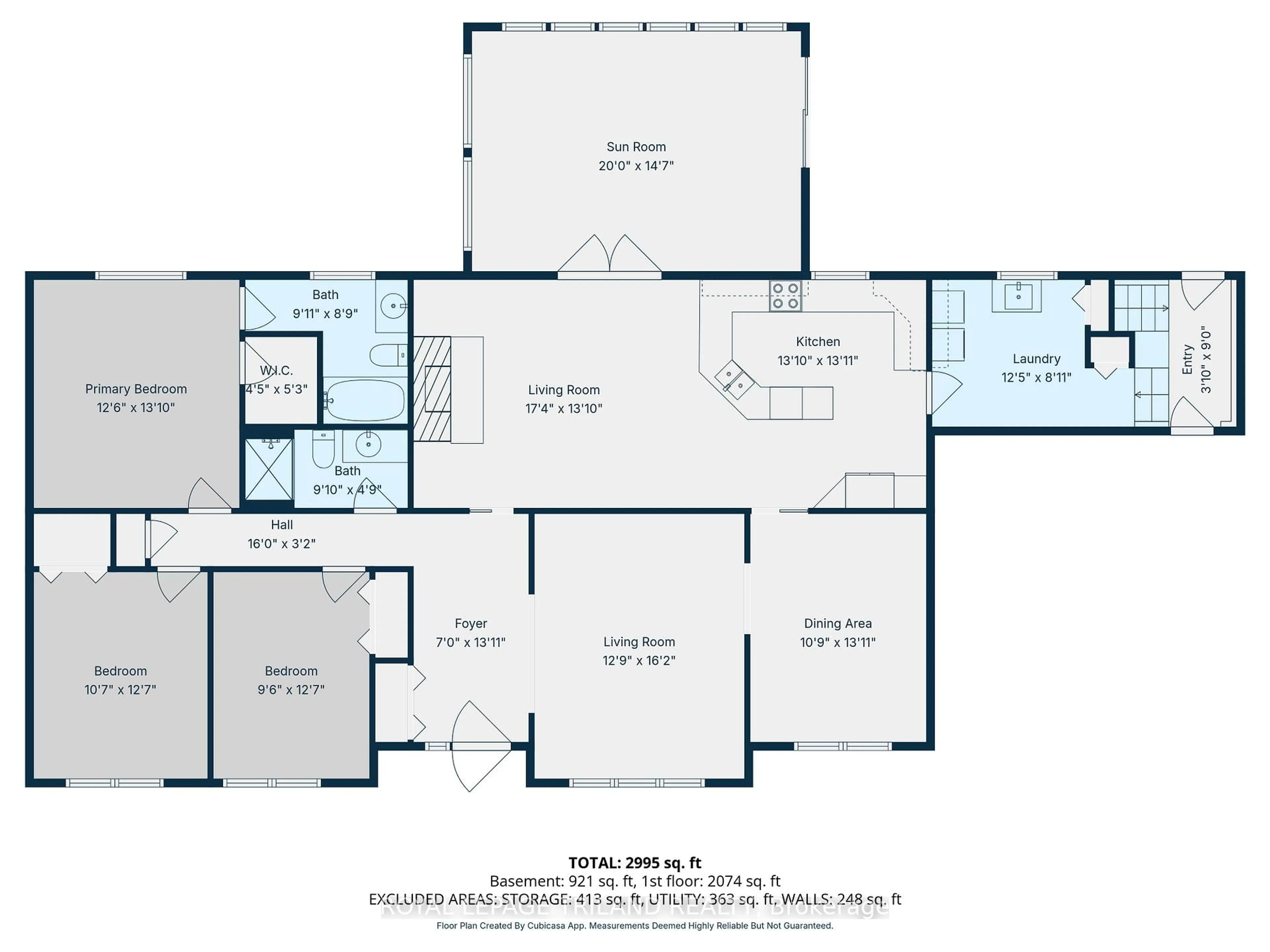 Floor plan for 370 STATION St, North Middlesex Ontario N0M 2K0